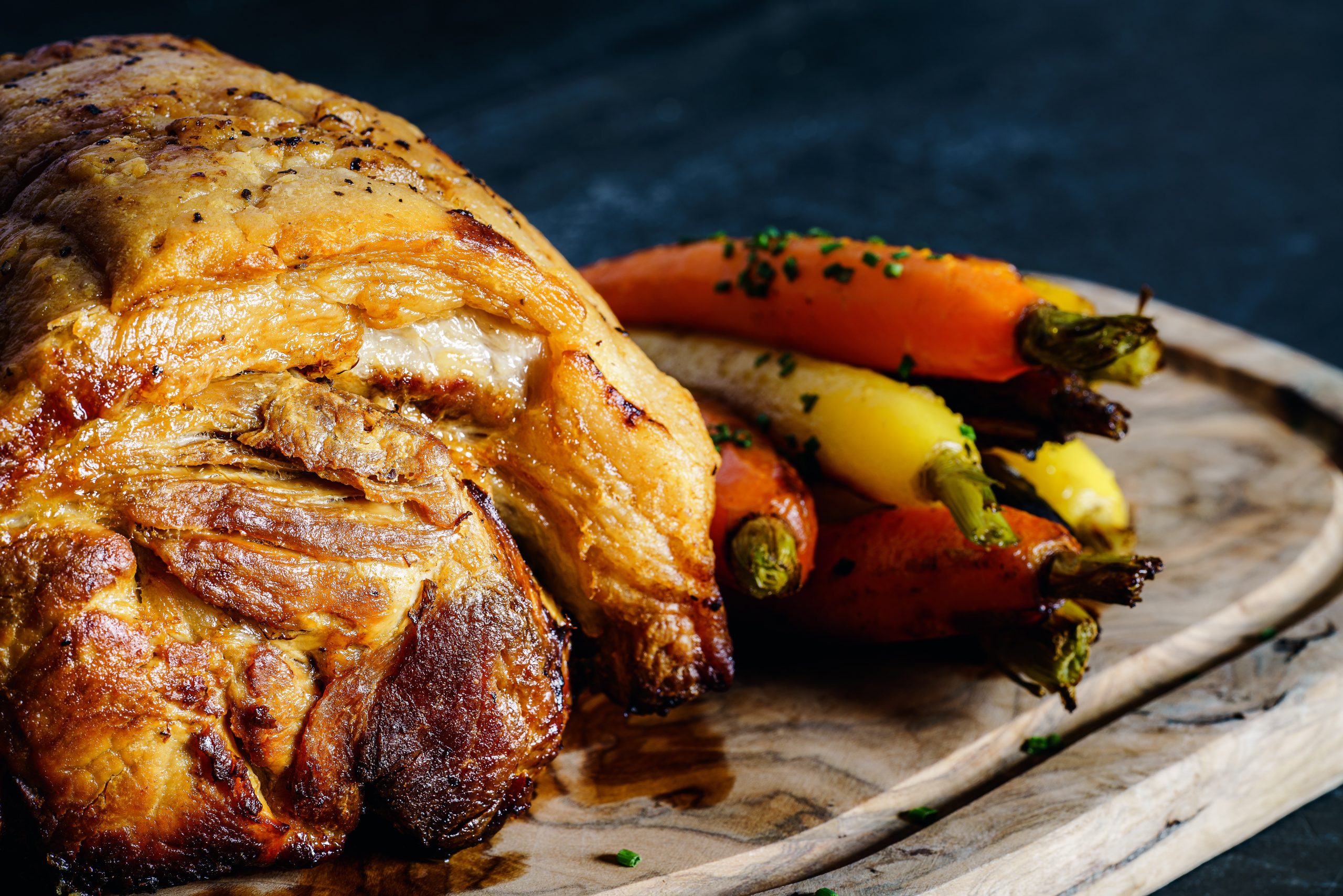 Romanian food roasted pork knuckle Romanian food roasted pork knuckle