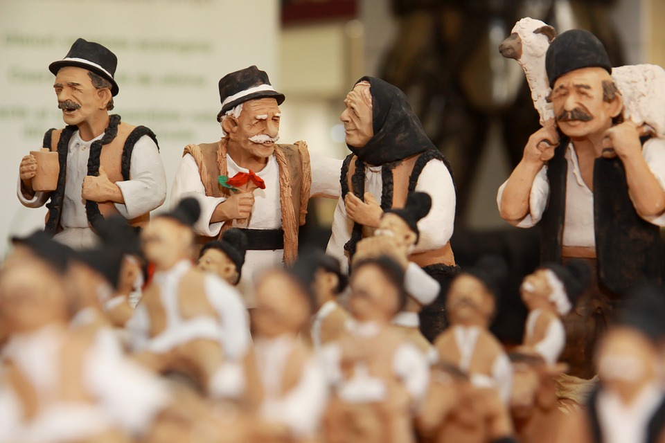 Romanian Traditions Folk Figurines