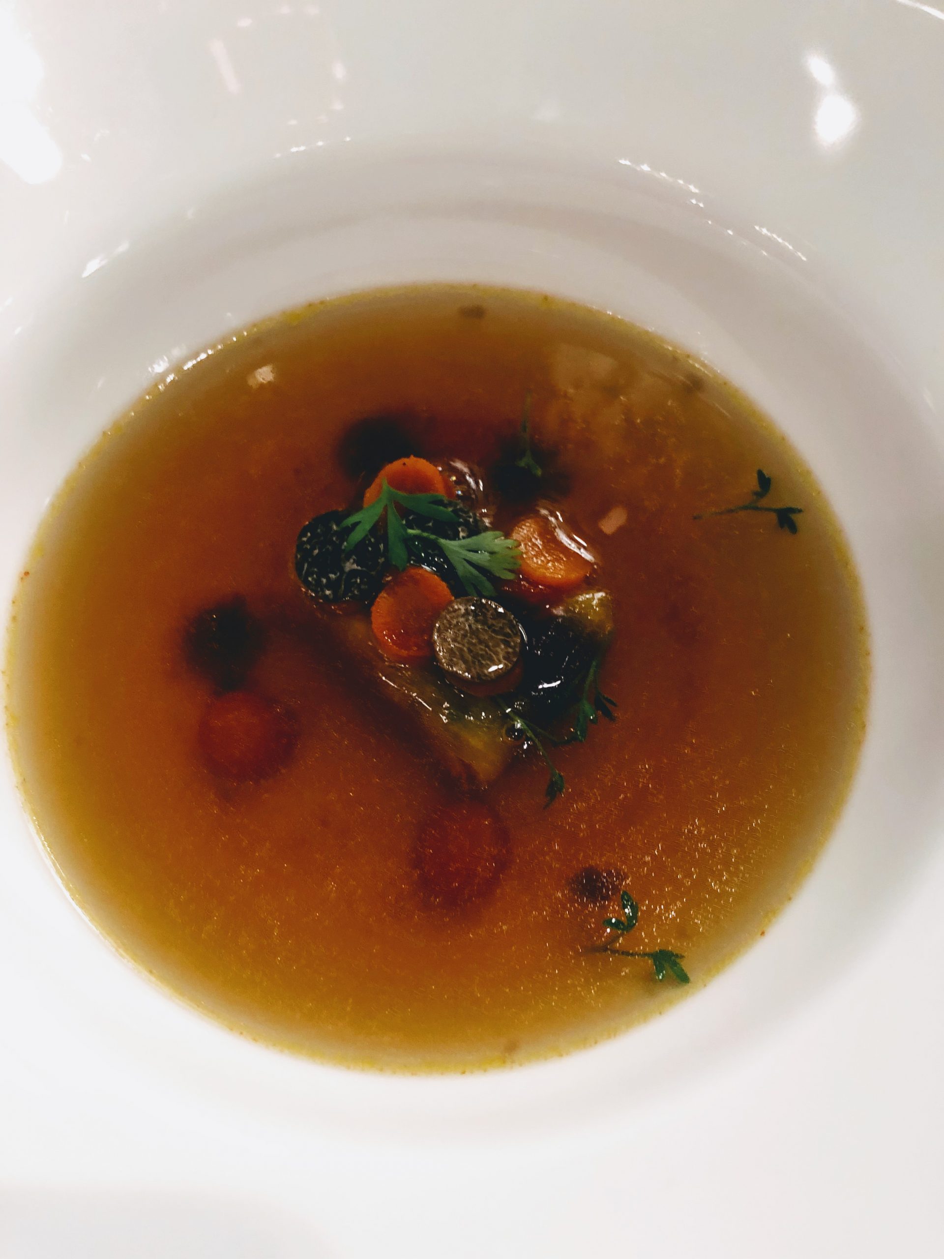 Rooster consommé