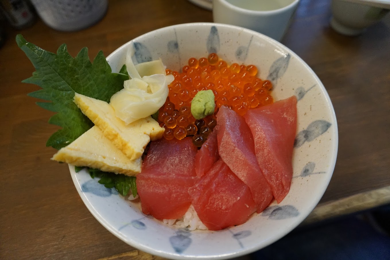 My first ever seafood bowl from Tsukiji Fish Market