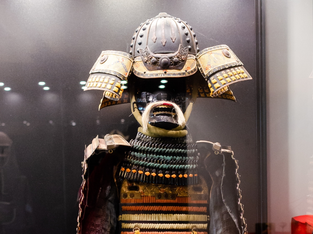 Samurai armor from the Samurai Museum in Shinjuku, Tokyo