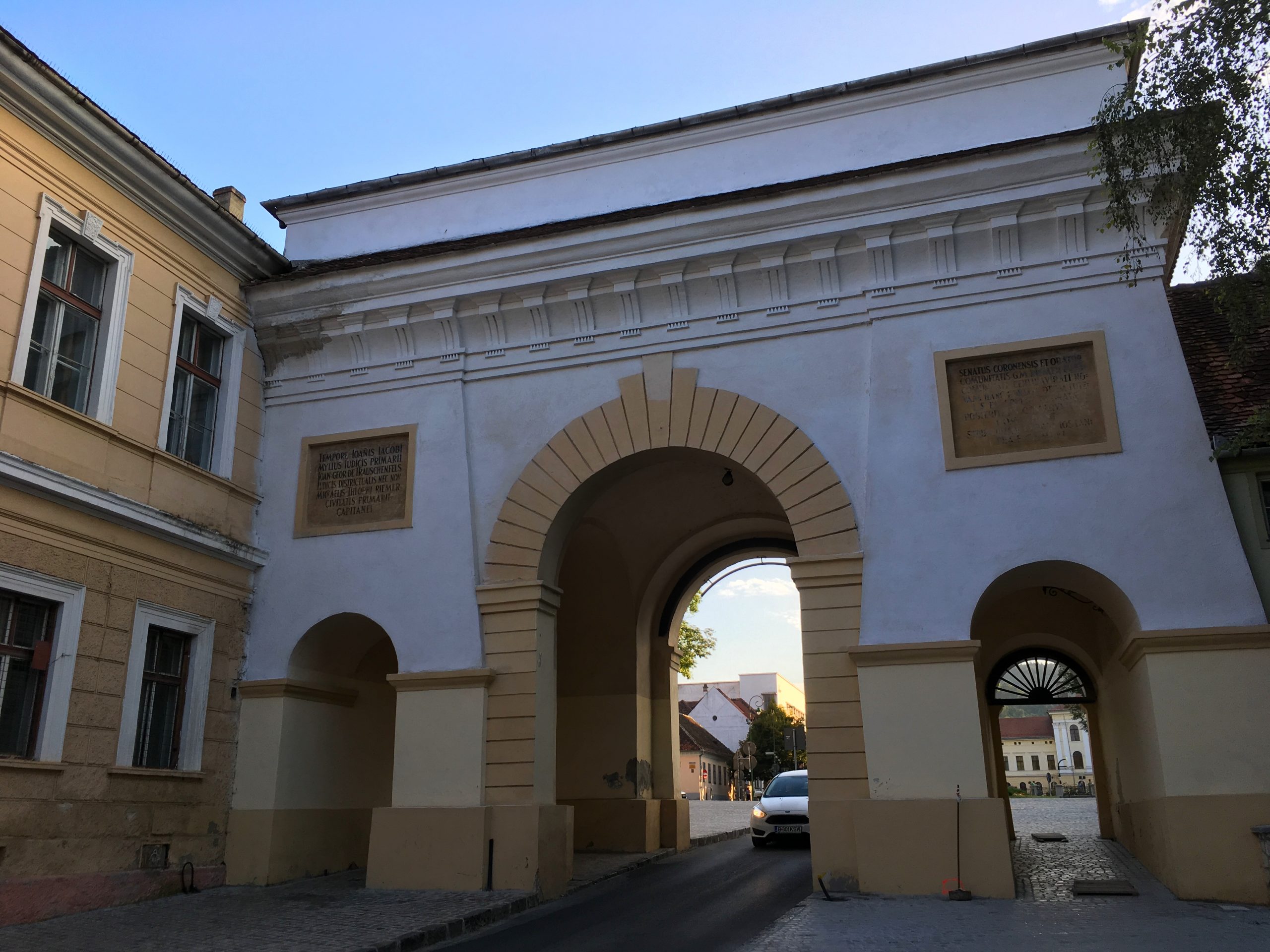 Schei gate in Brasov Romania