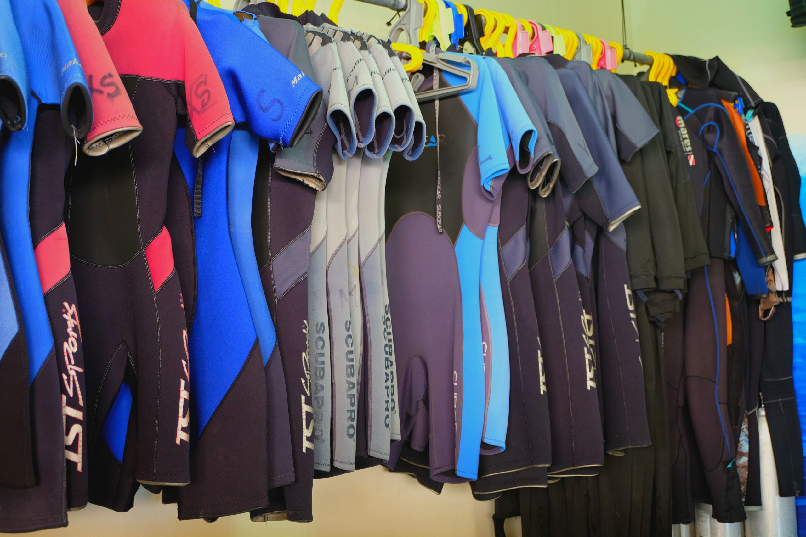 Seychelles underwater centre scuba costumes