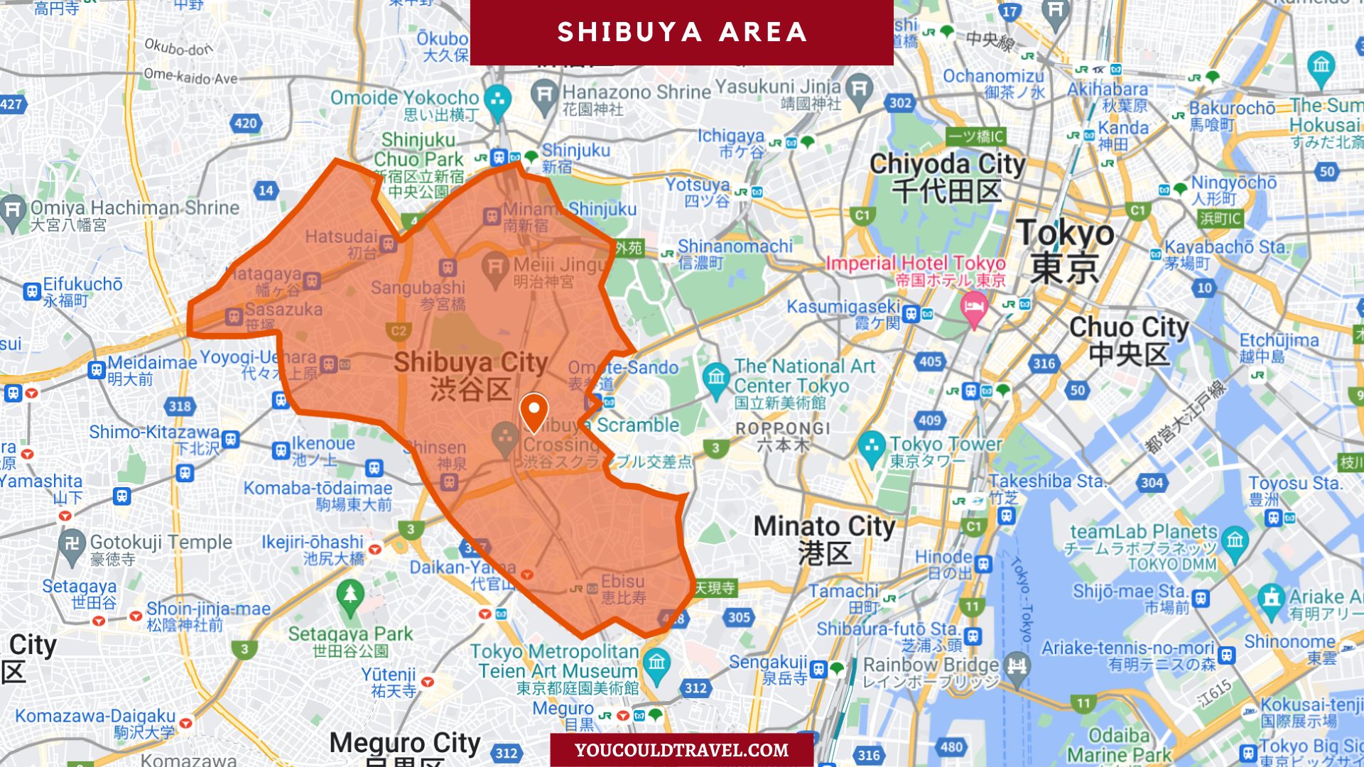 Shibuya Area Guide Shibuya Area Guide