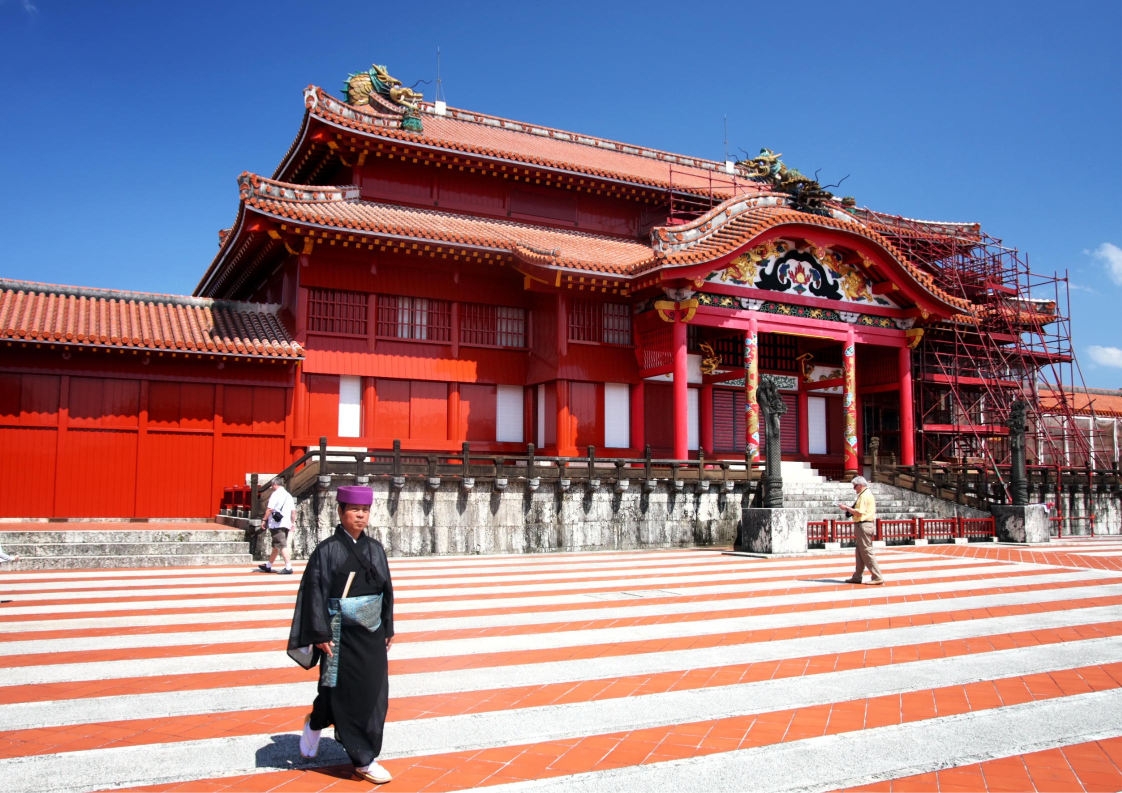 Shuri castle in Okinawa