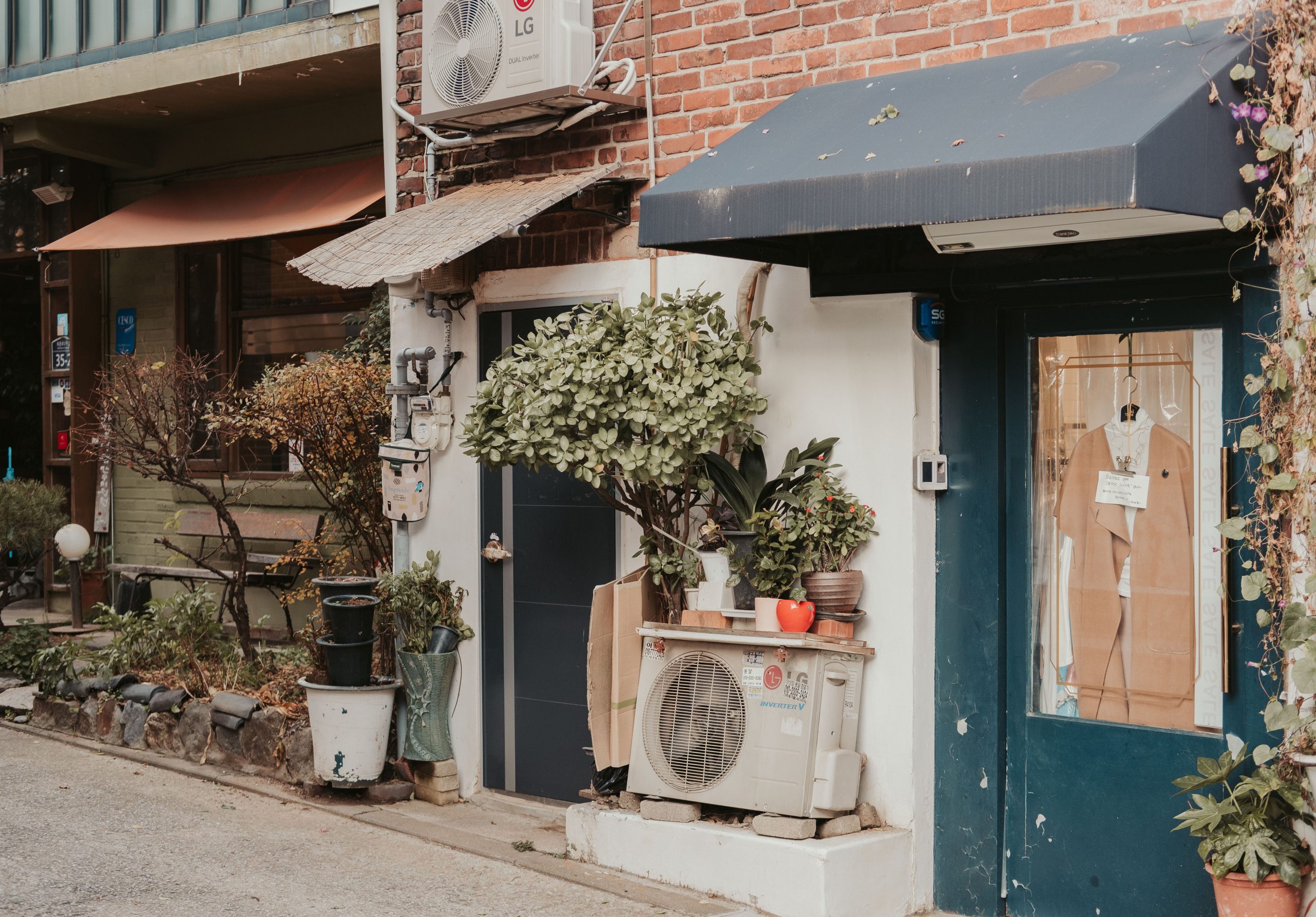 Side streets in Hanok village