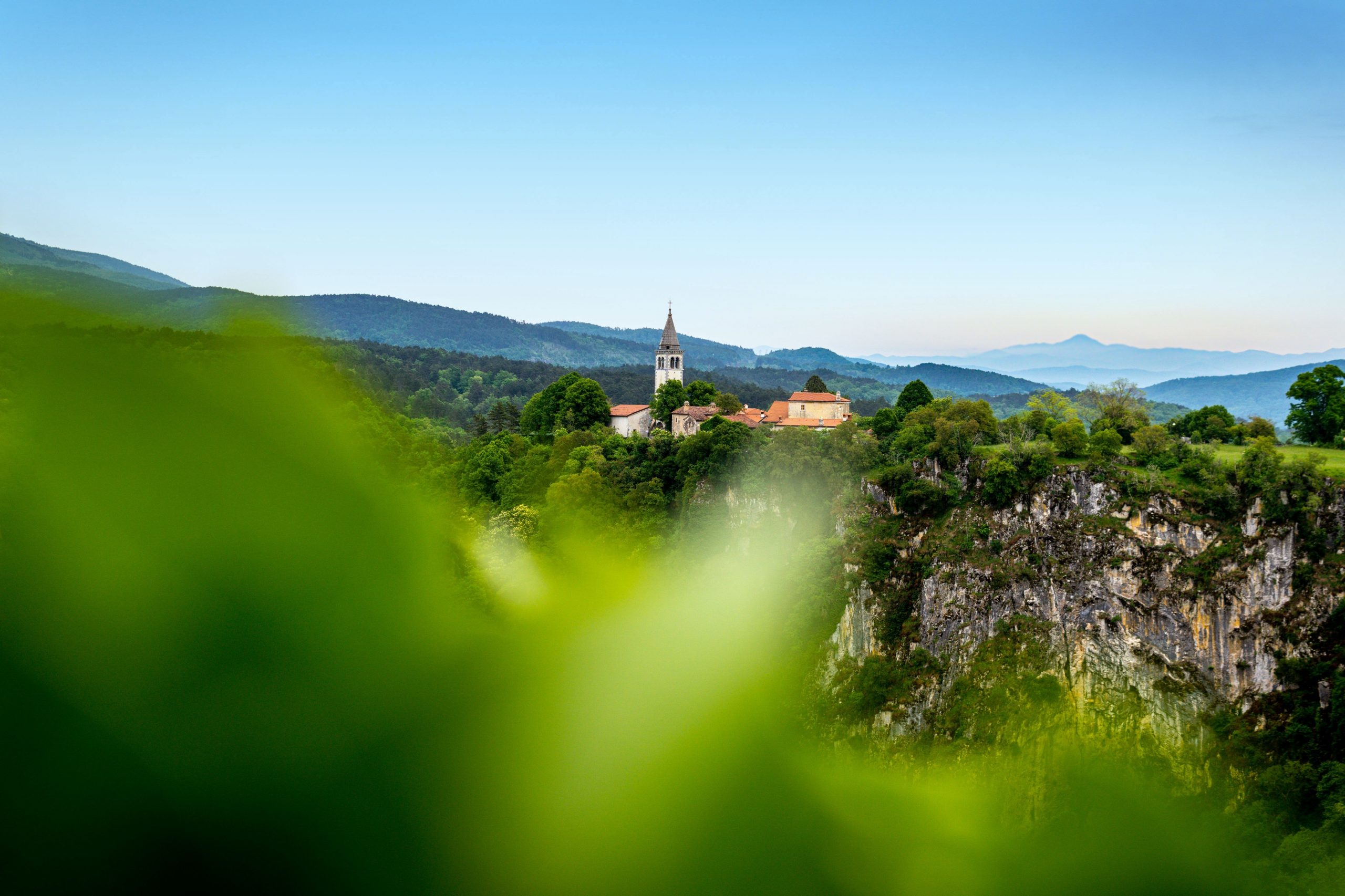 Škocjan Caves area in Slovenia