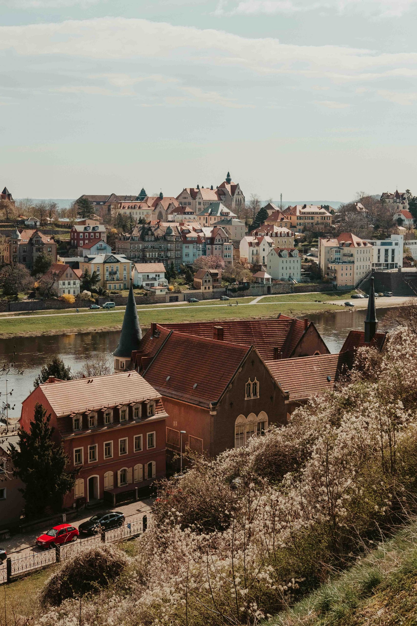 quaint vista point from the Meissen castle quaint vista point from the Meissen castle