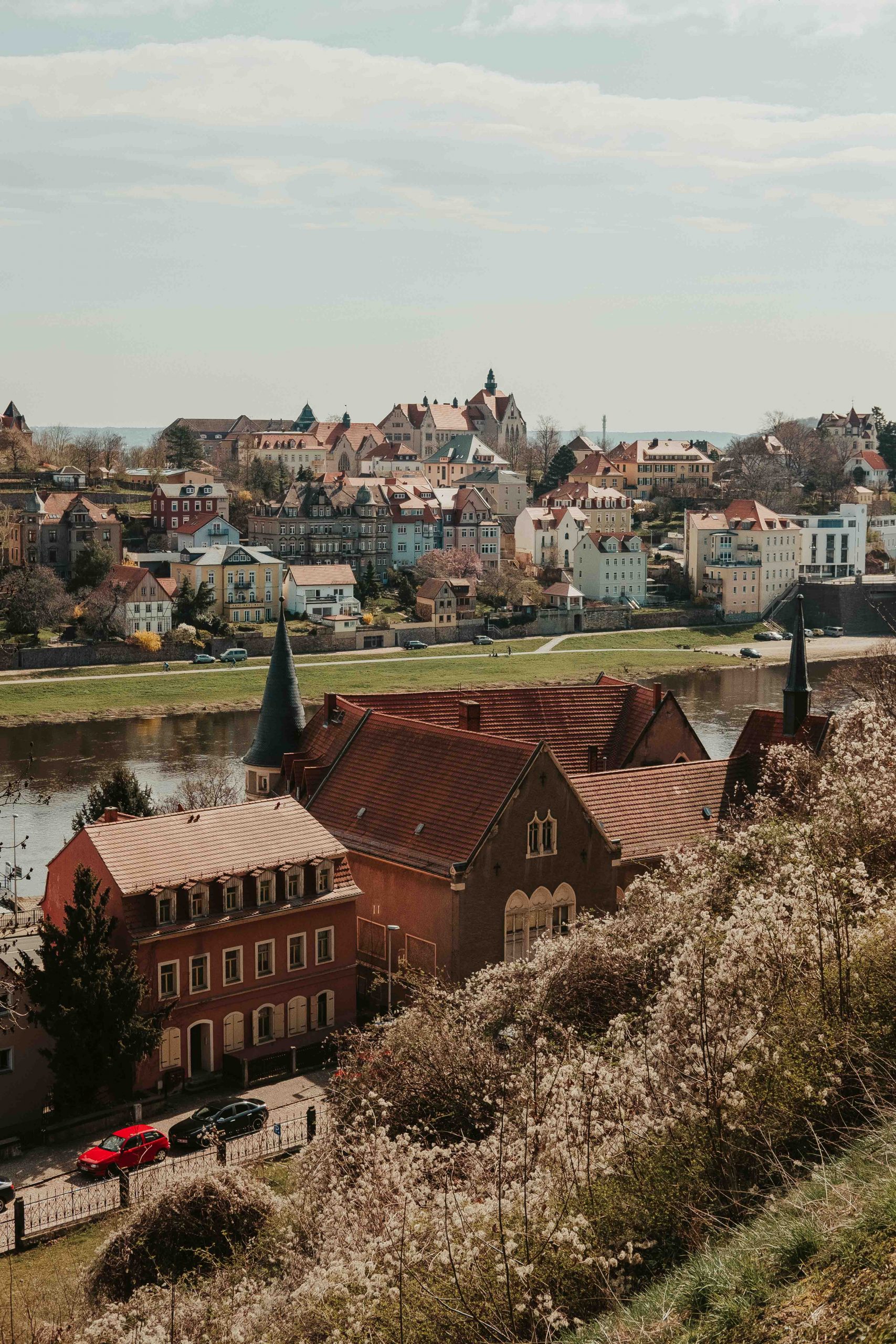 quaint vista point from the Meissen castle