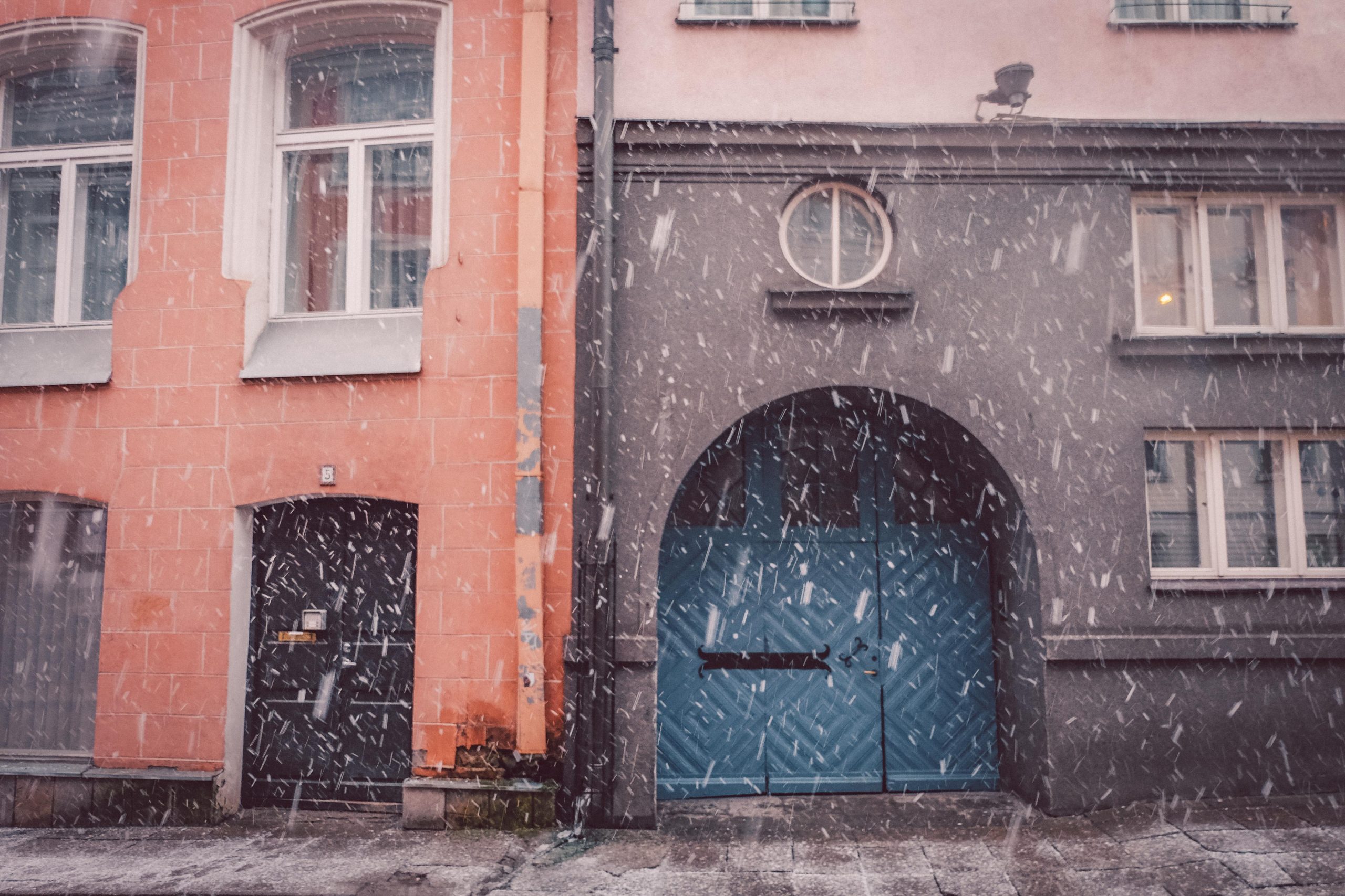 Snow in Tallinn