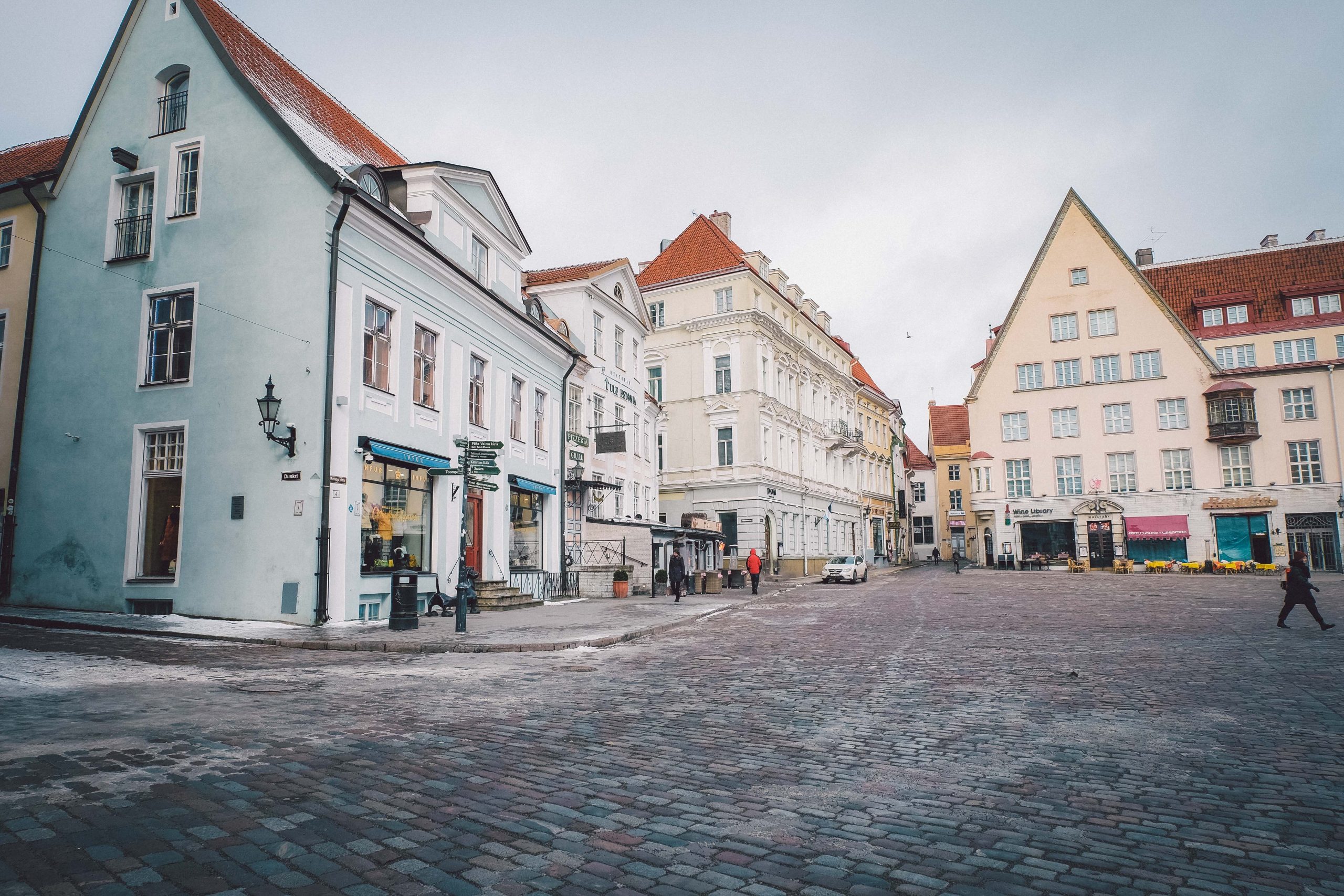 Snow Tallinn Estonia Snow Tallinn Estonia