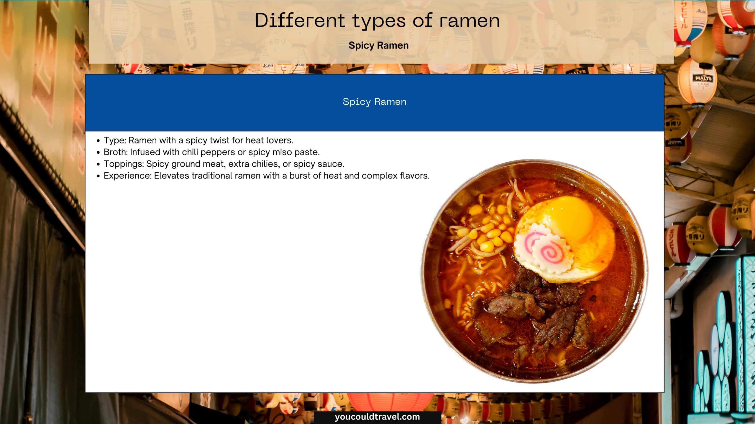 Spicy ramen Spicy ramen