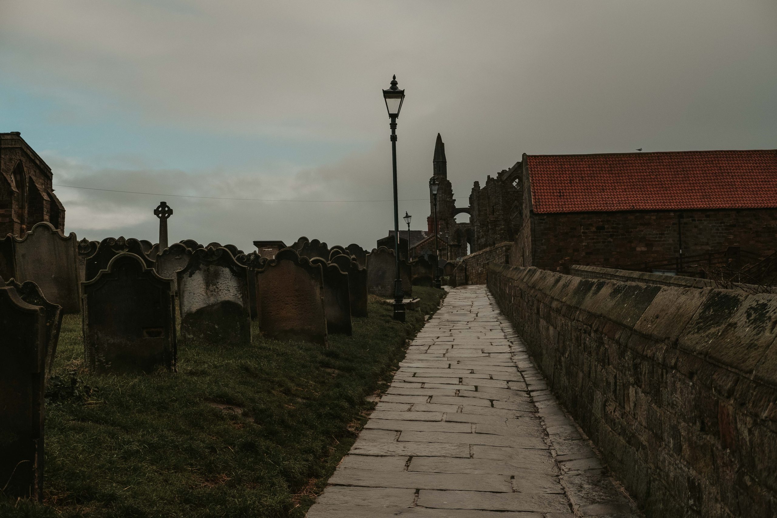 spooky road st marys church whitby