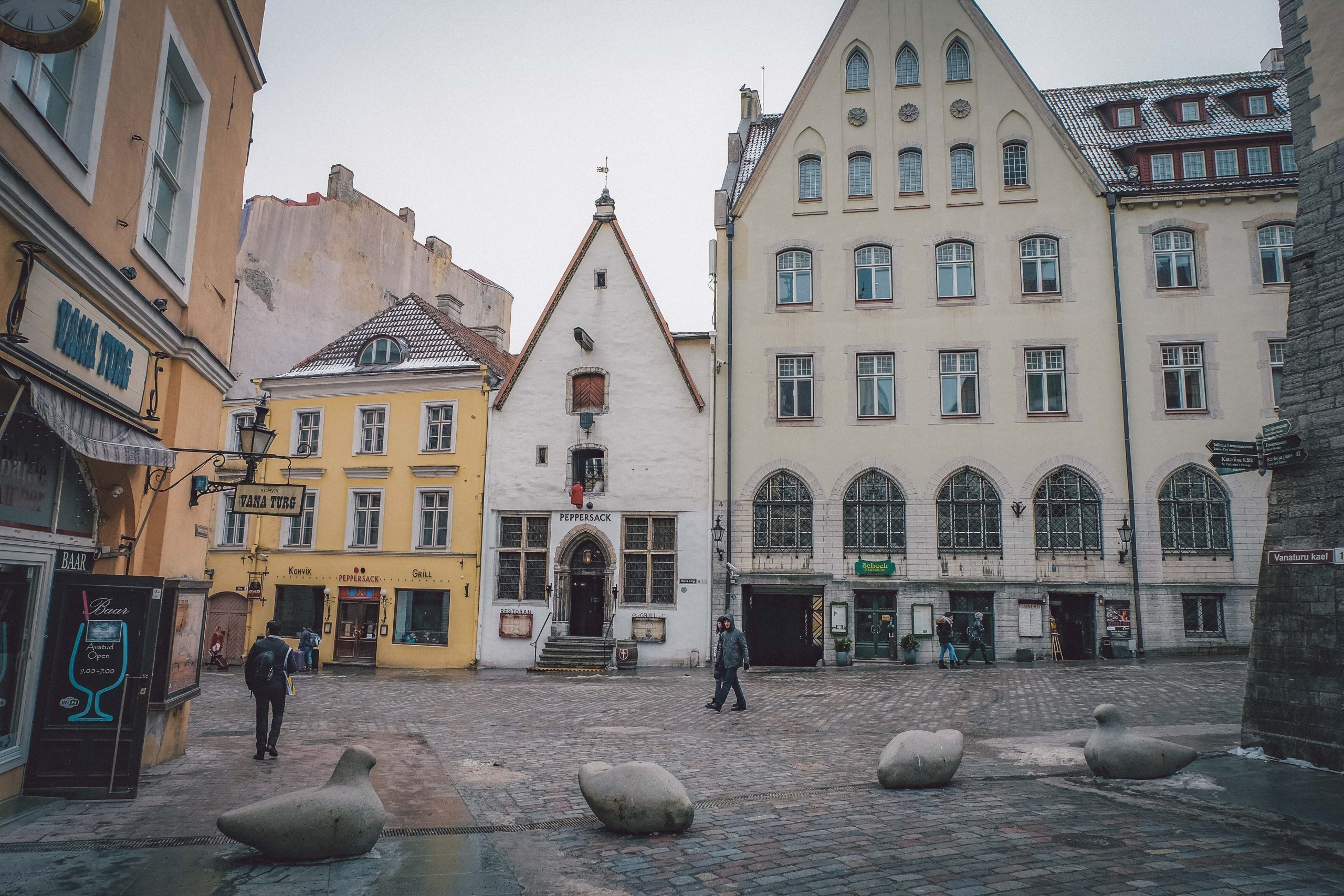 Square Old Town Tallinn Square Old Town Tallinn