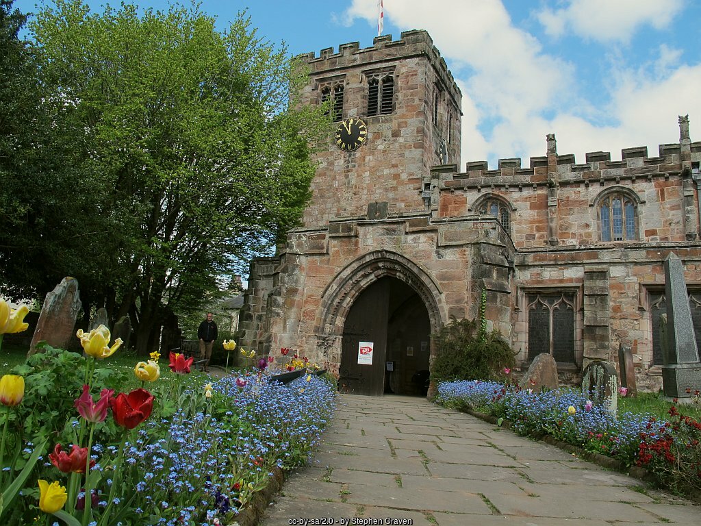 Visiting the St. Lawrence Church in Appleby