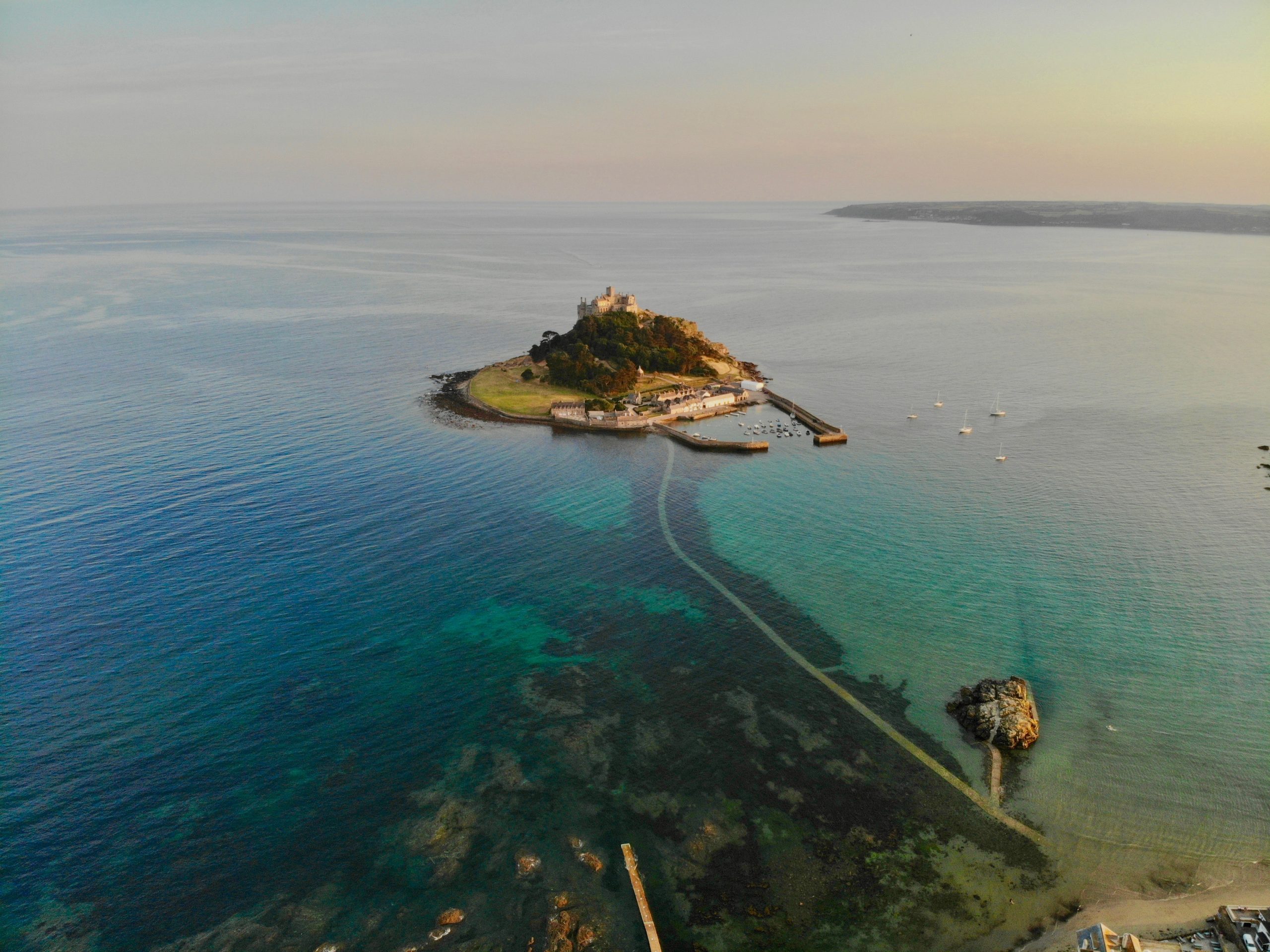 St Michaels Mount Cornwall in the UK