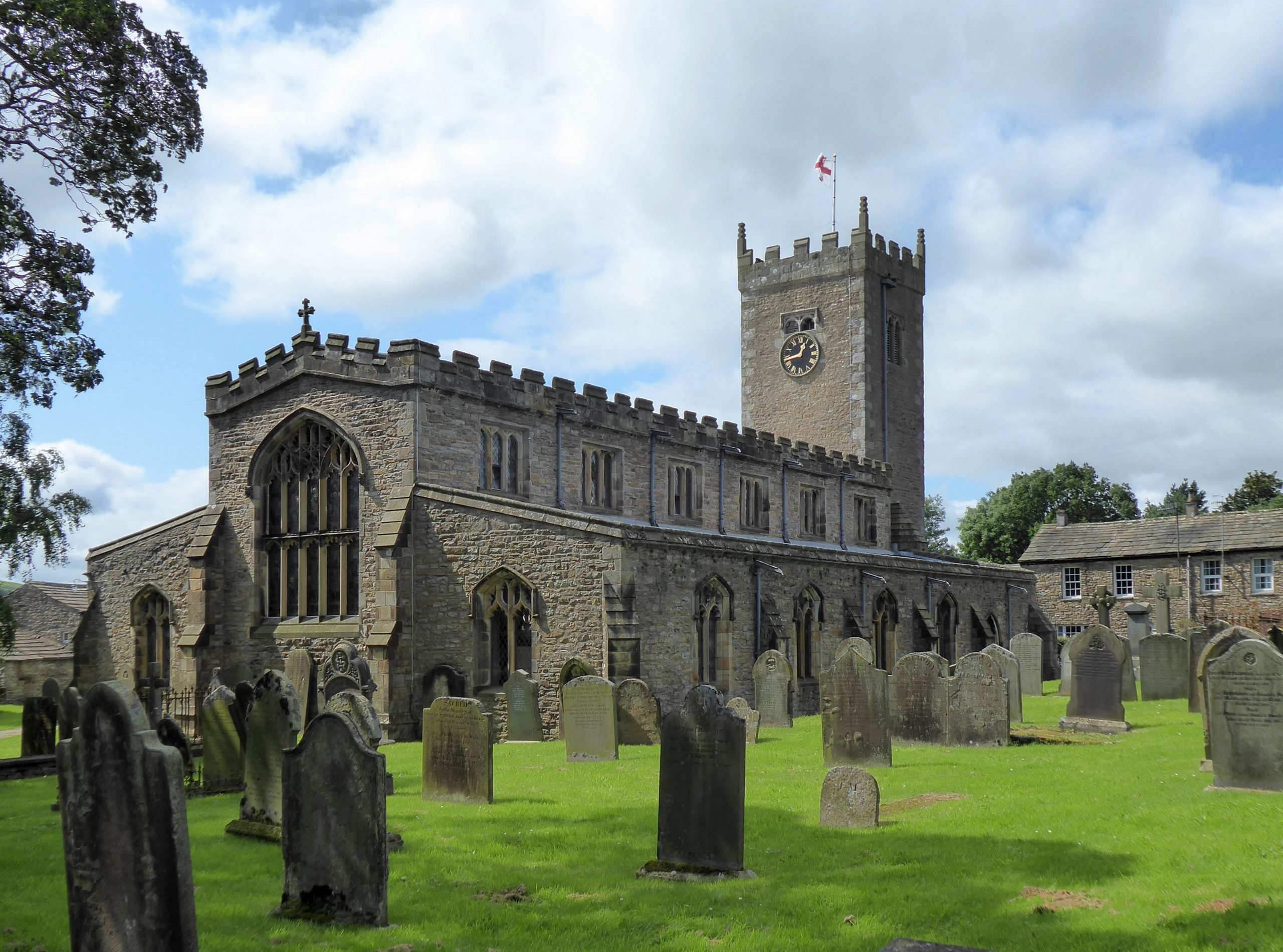 St Oswalds Church in Askrigg in Hawes