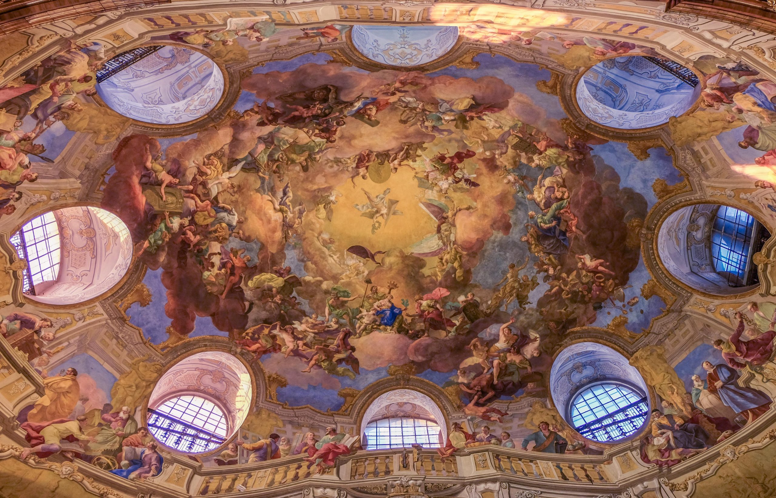 State Hall National Library Austria State Hall National Library Austria