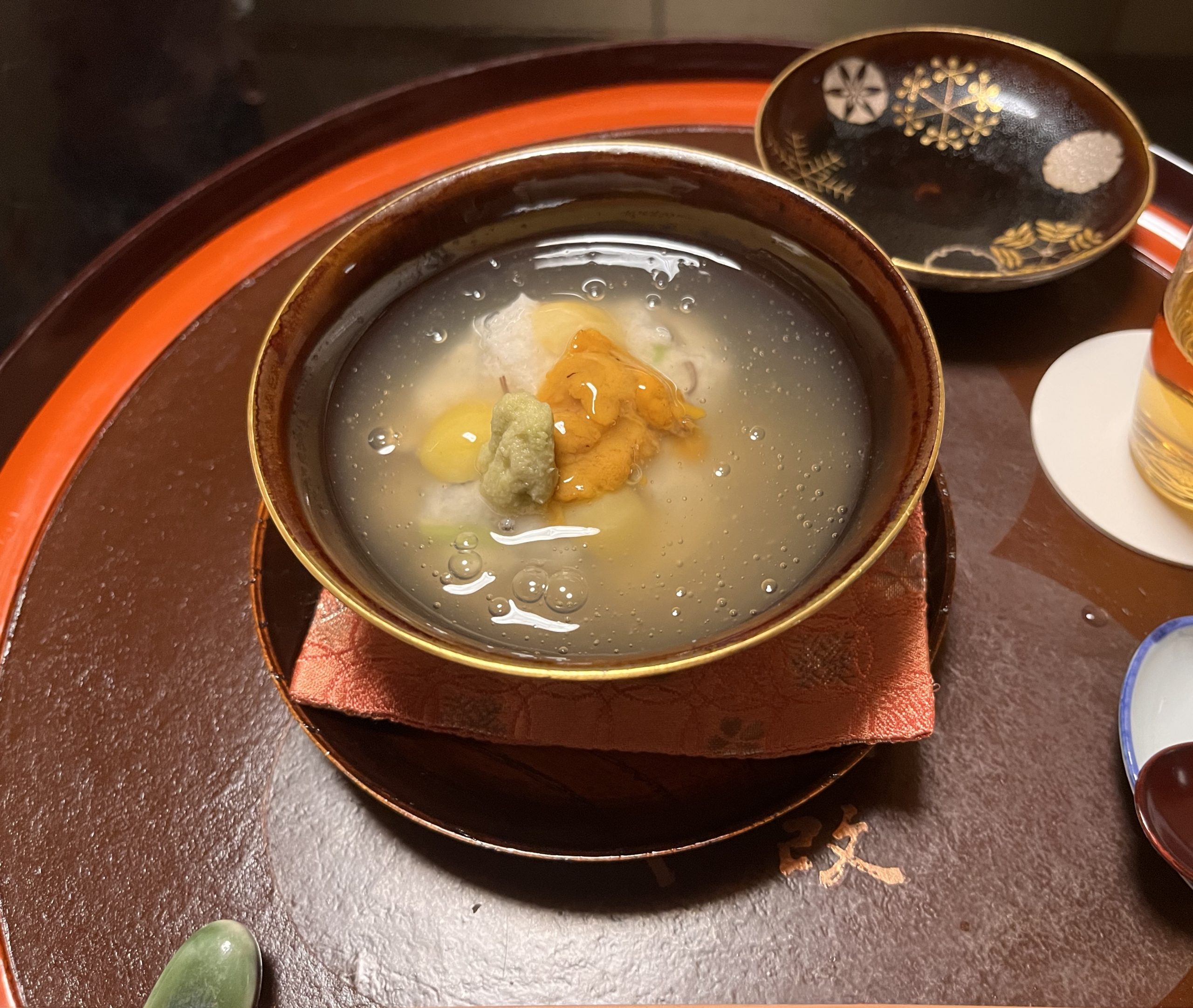 steamed tilefish course at Kikunoi Honten steamed tilefish course at Kikunoi Honten