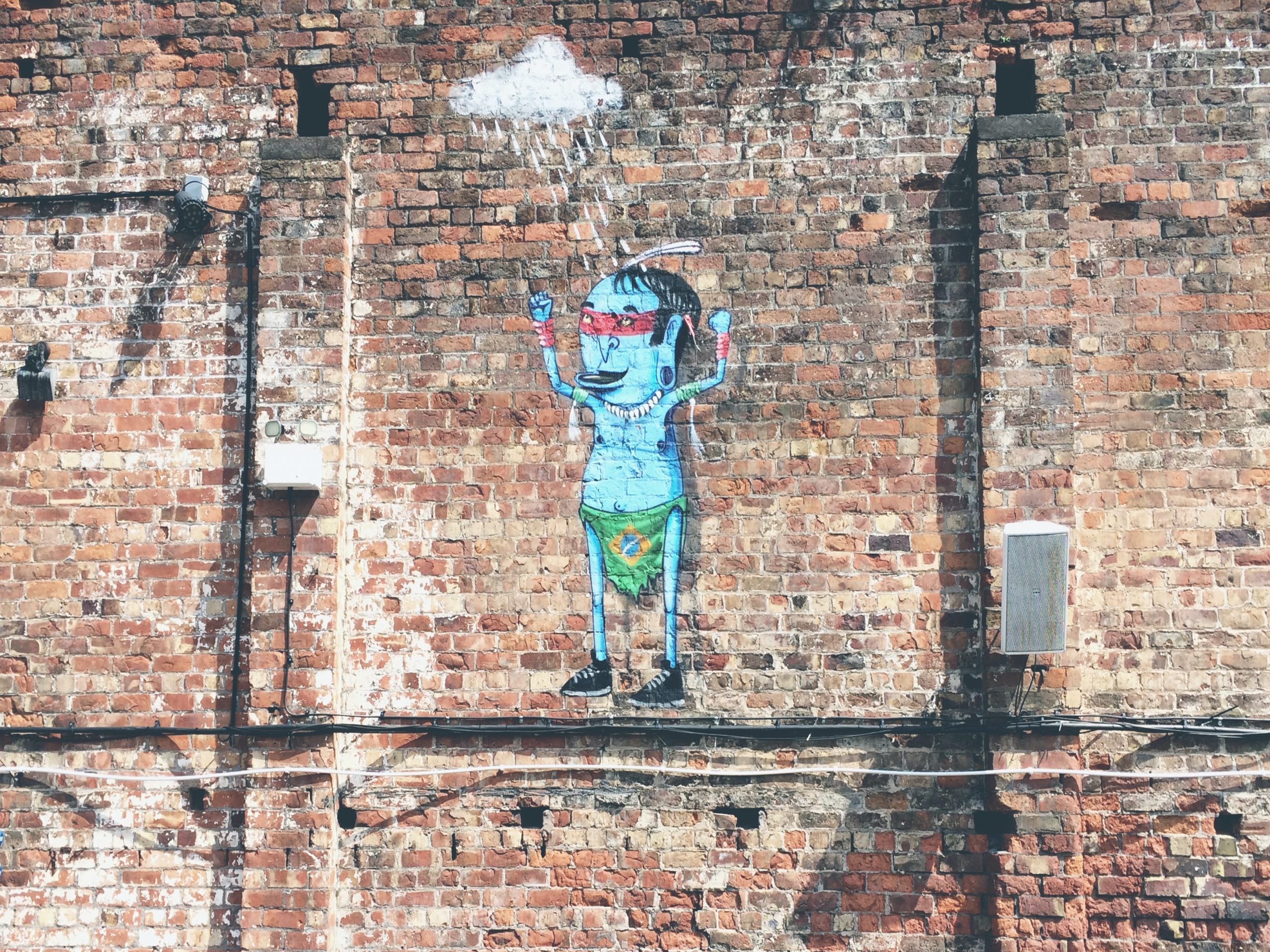 Street art in Baltic Triangle Liverpool