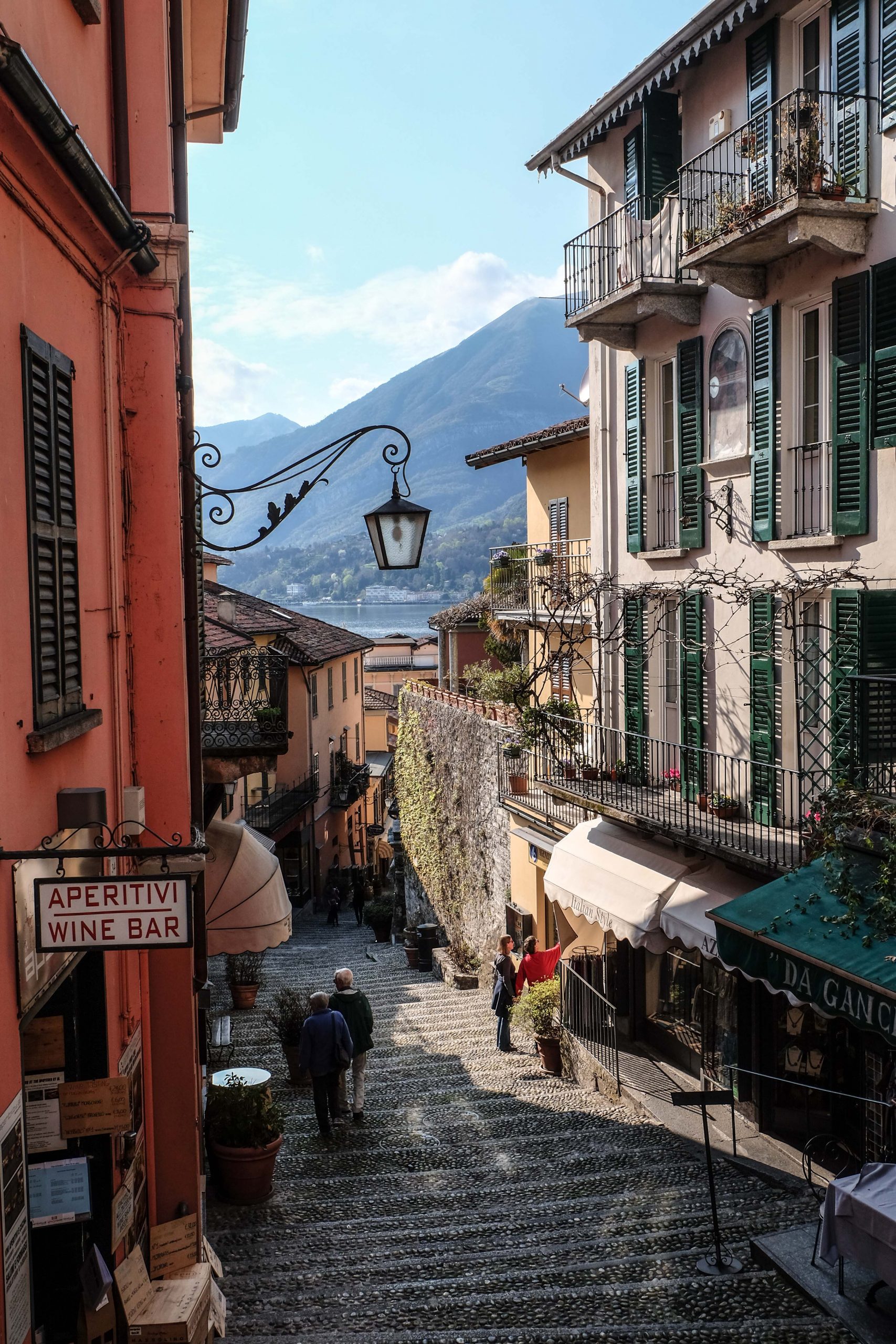 Salita Serbelloni in Bellagio Italy