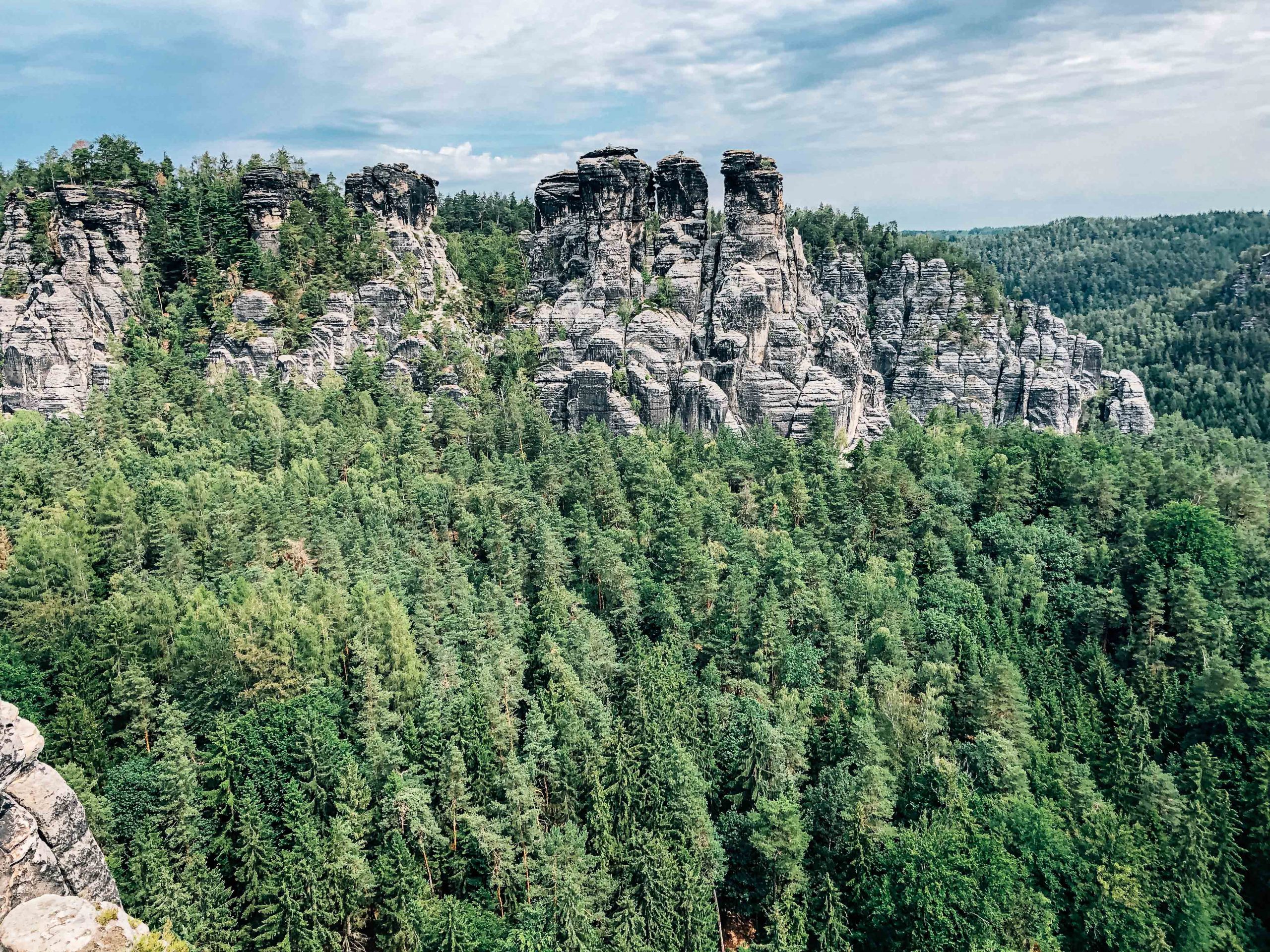 Summer is a wonderful time to visit Bastei
