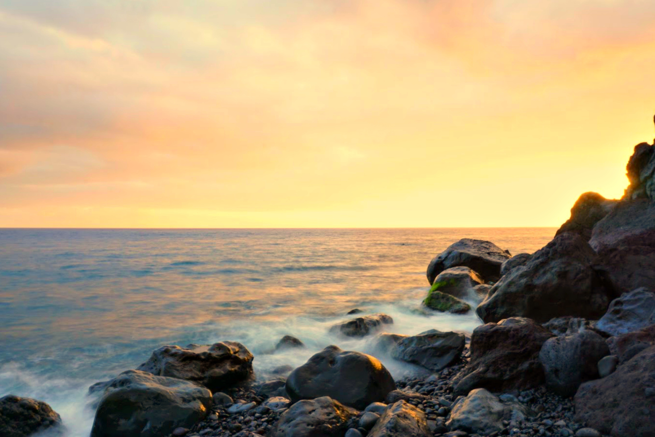 Sunset Madeira Ocean 