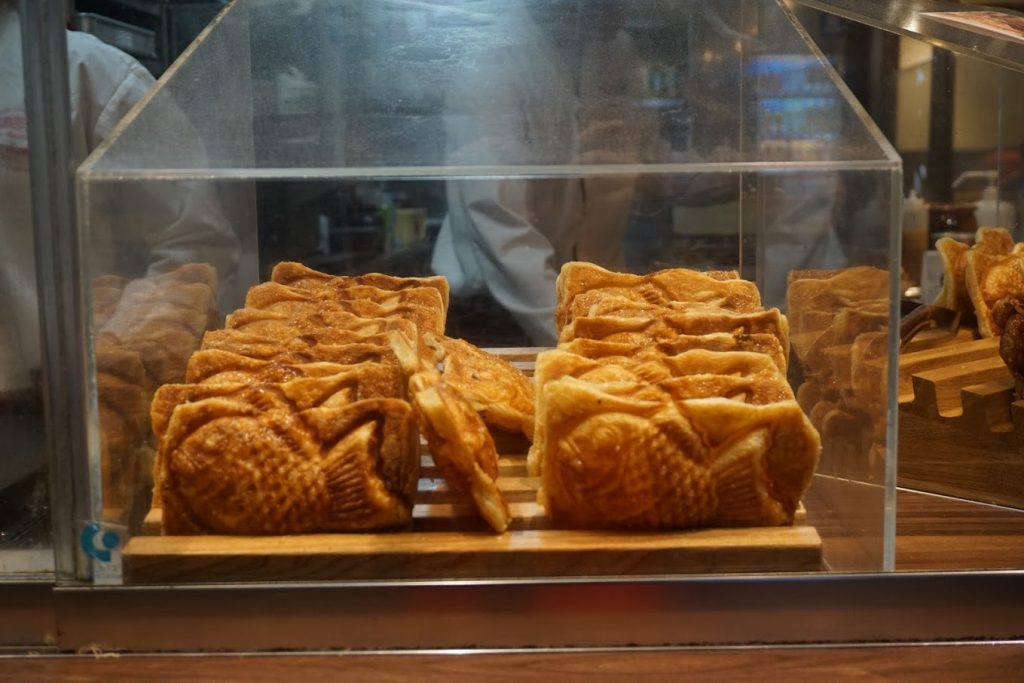 Taiyaki for sale in Tokyo