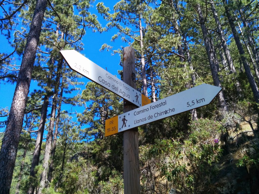 Trail Signs Tenerife