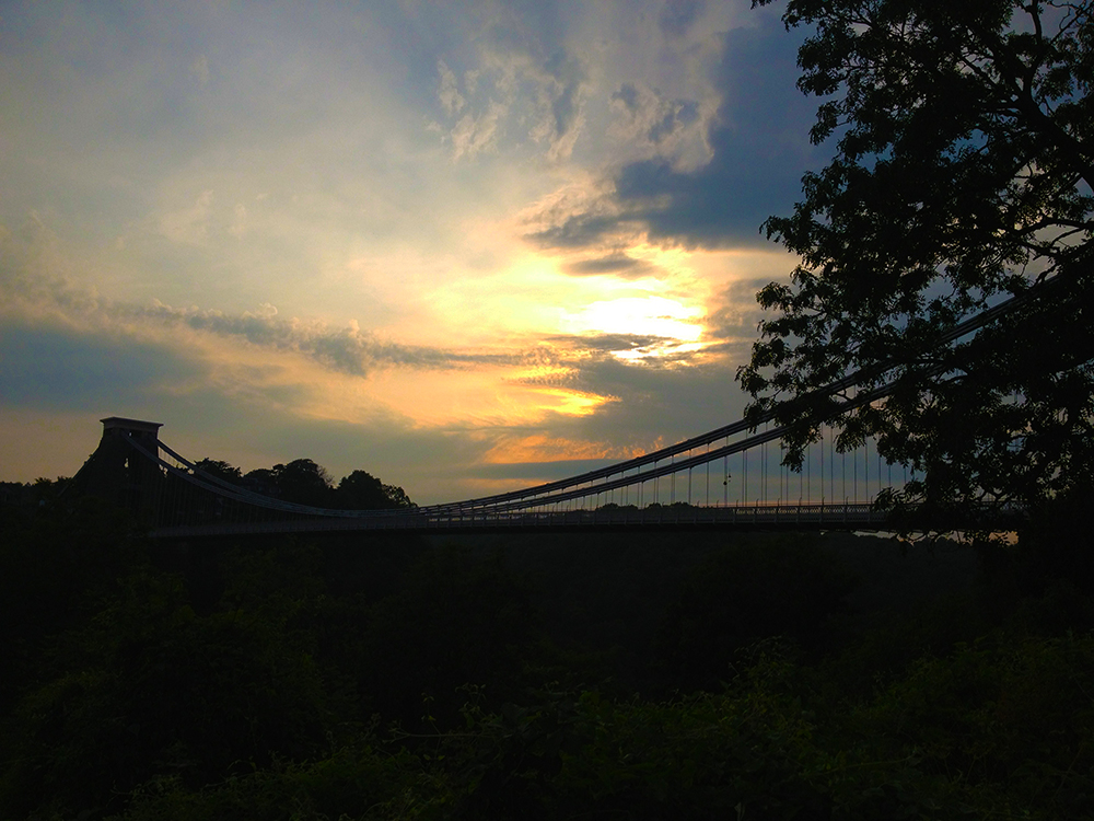 Twilight Suspension Bridge Bristol Twilight Suspension Bridge Bristol