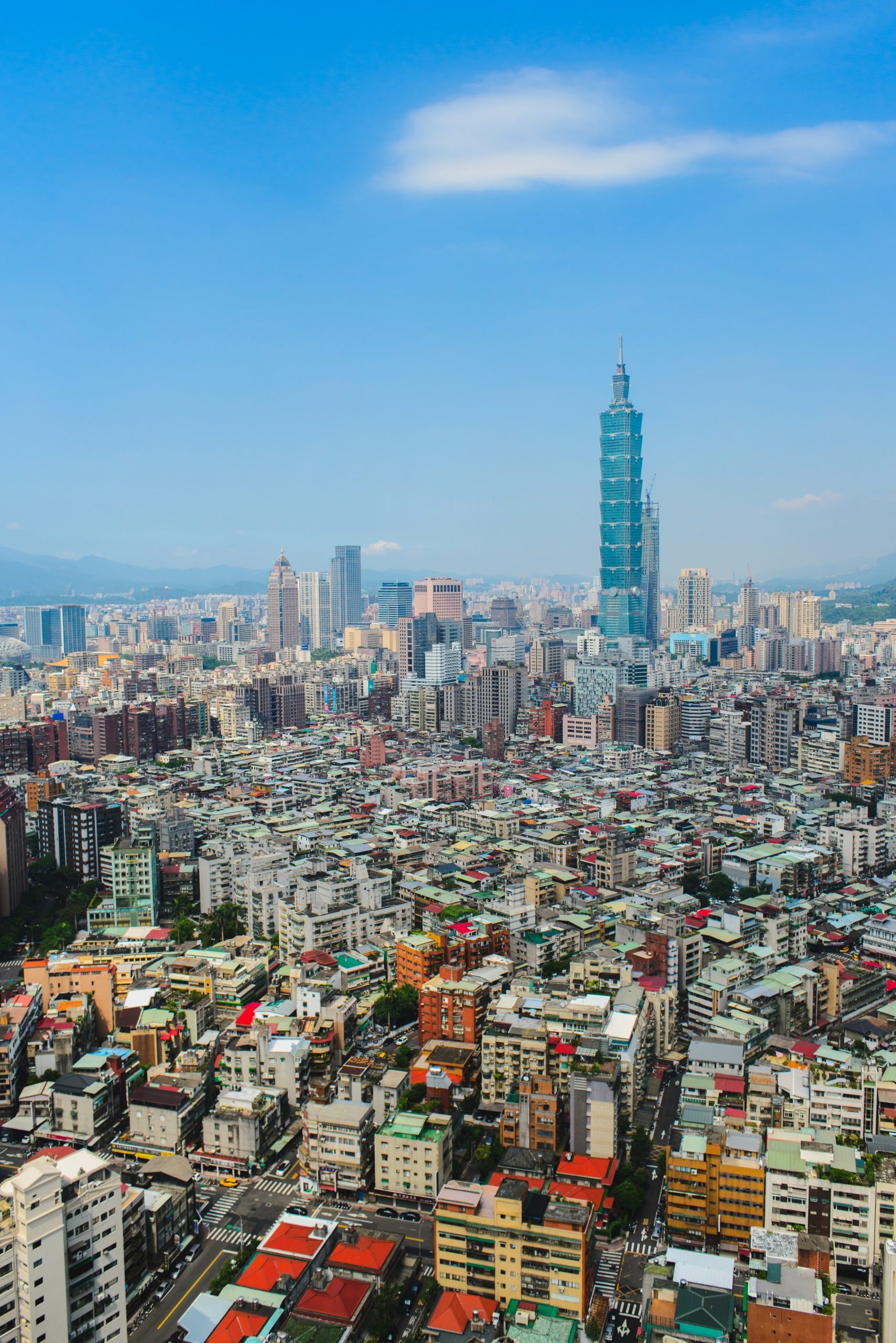 Taipei from above