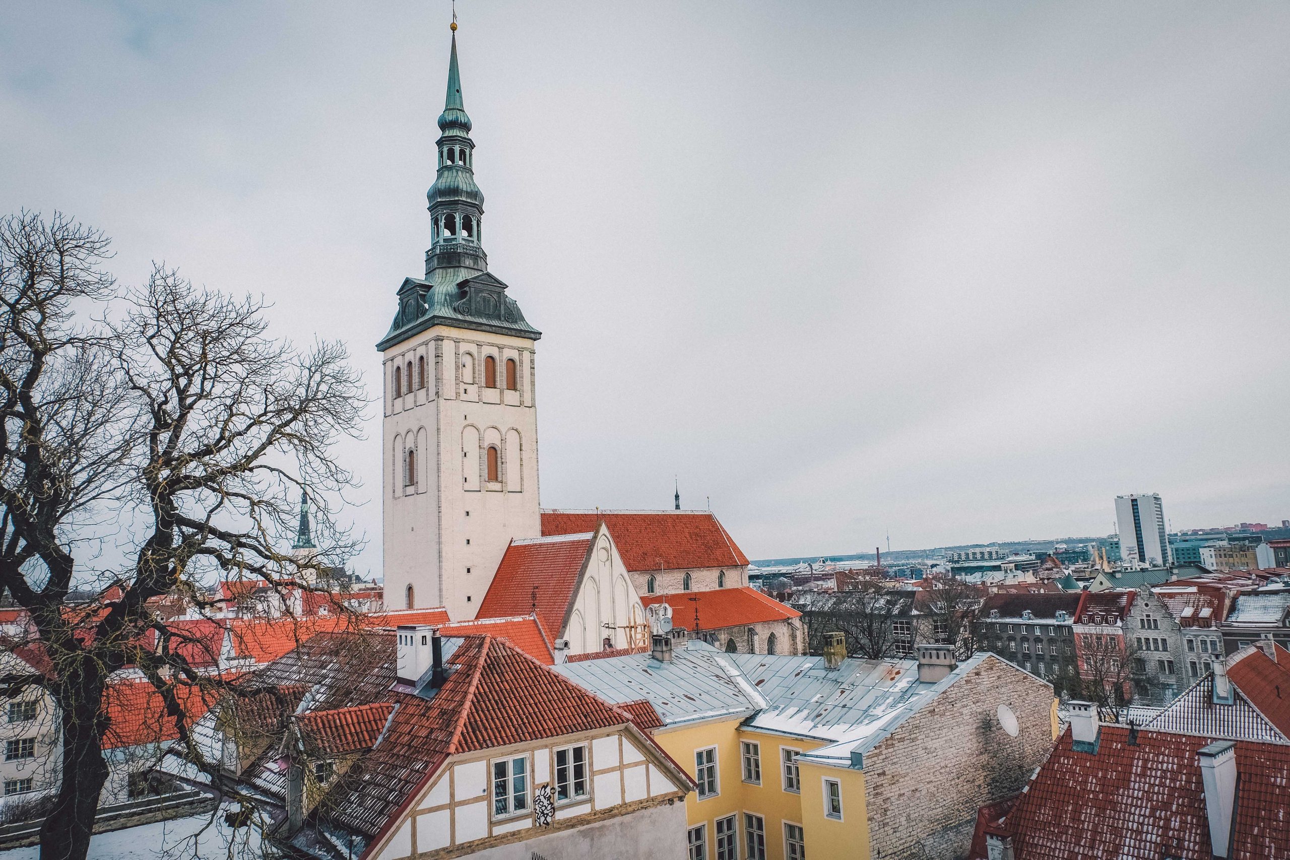 Tallinn from above