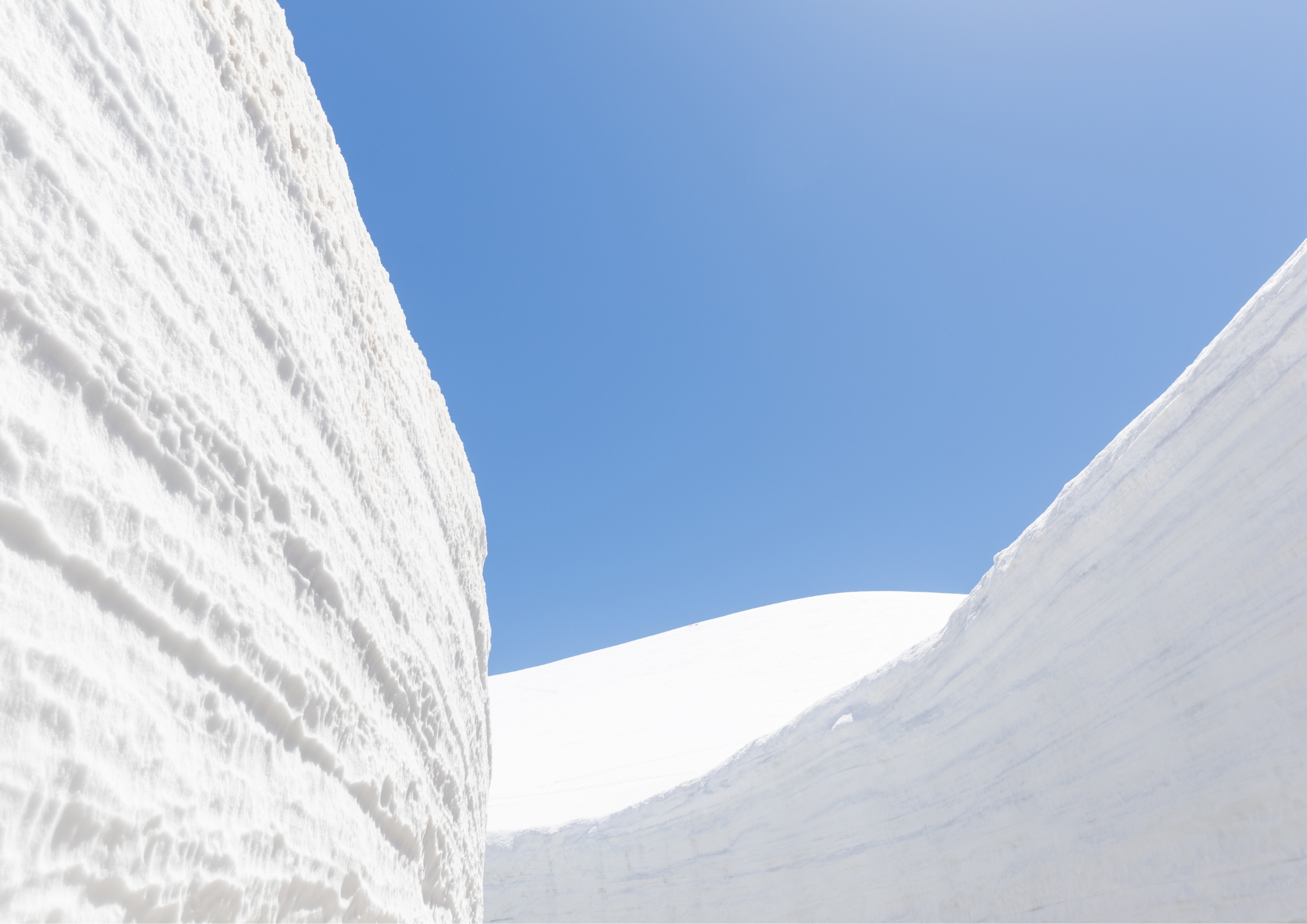 Tateyama Alpine route - snow coridor Tateyama Alpine route - snow coridor