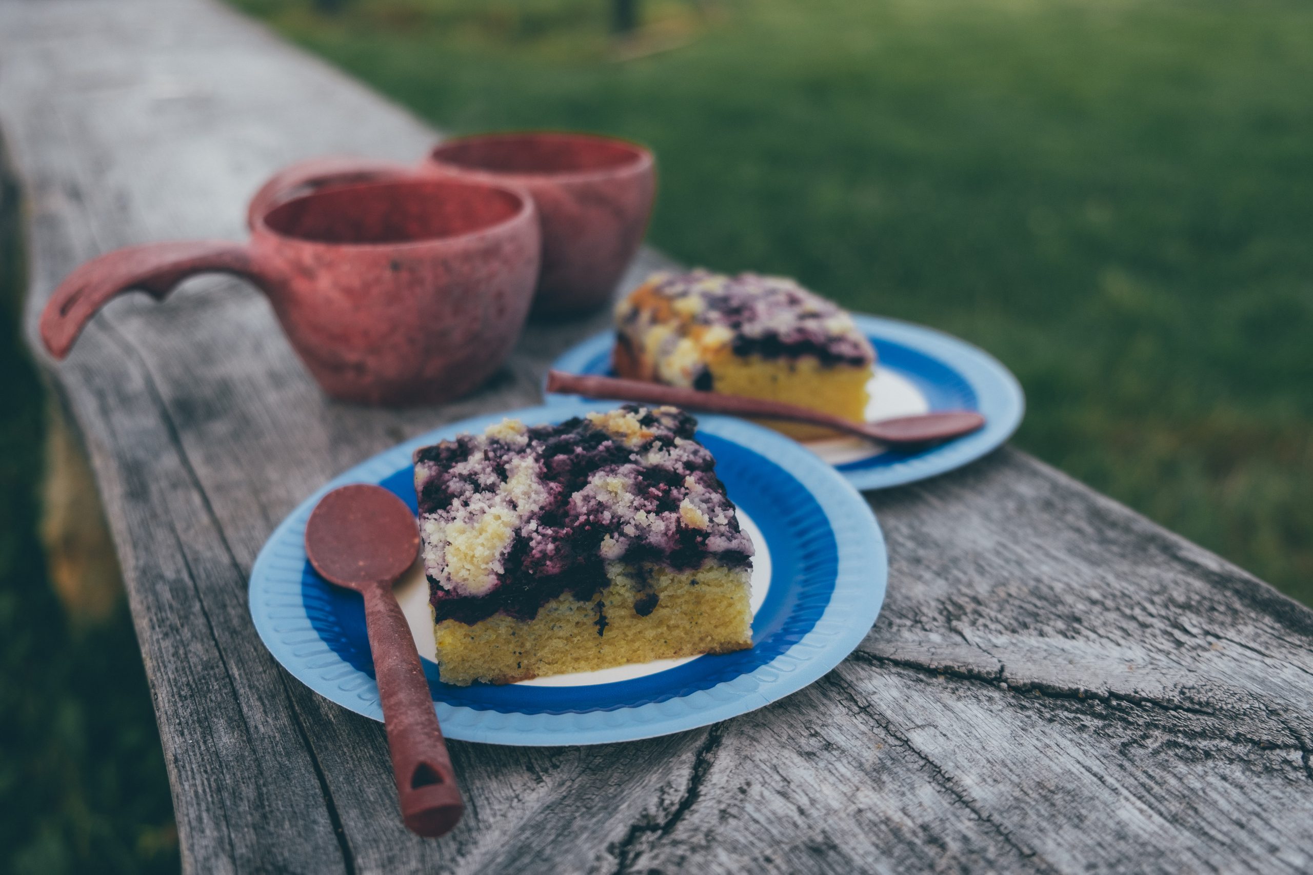 Tea and cake Finnish Lapland