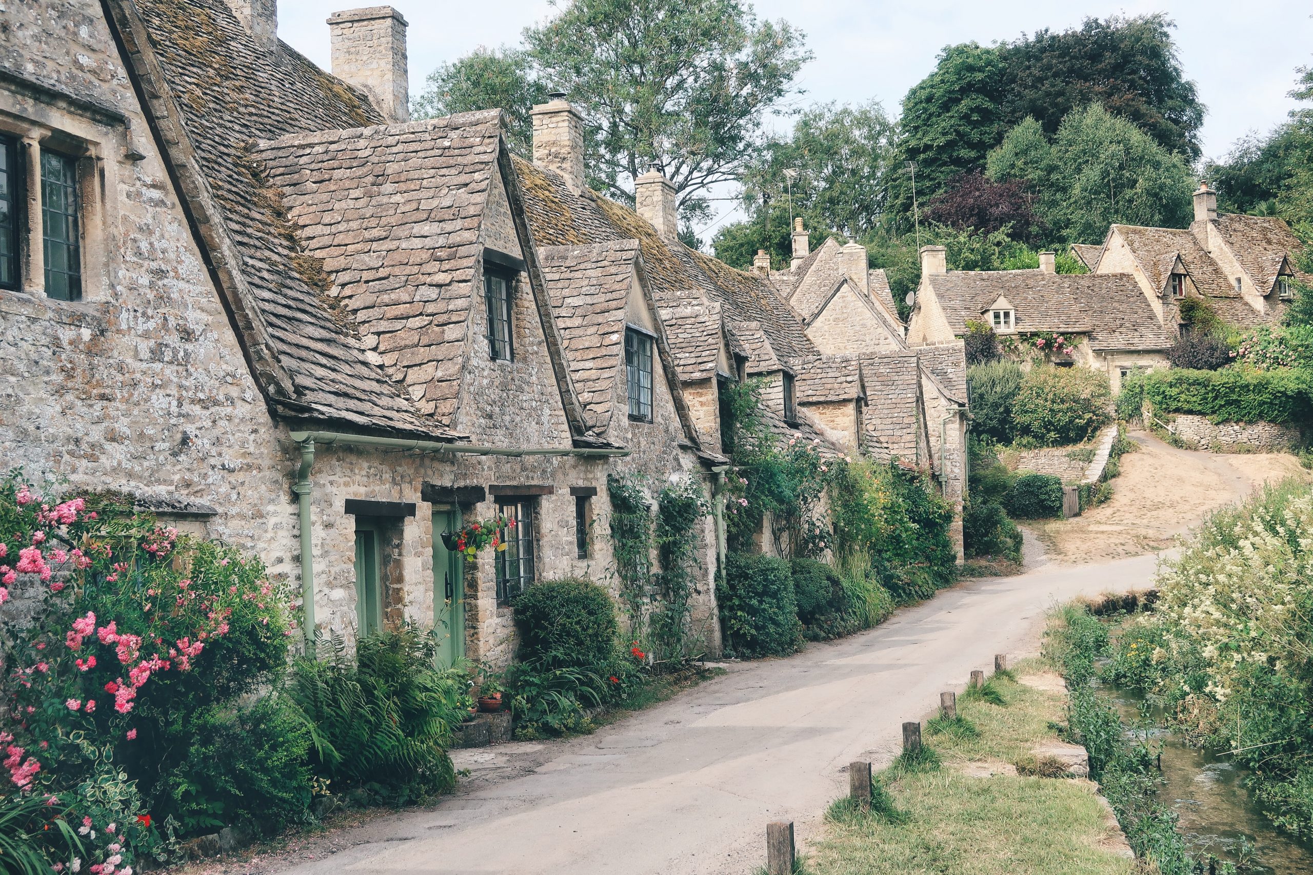 The charming village of Bibury The charming village of Bibury
