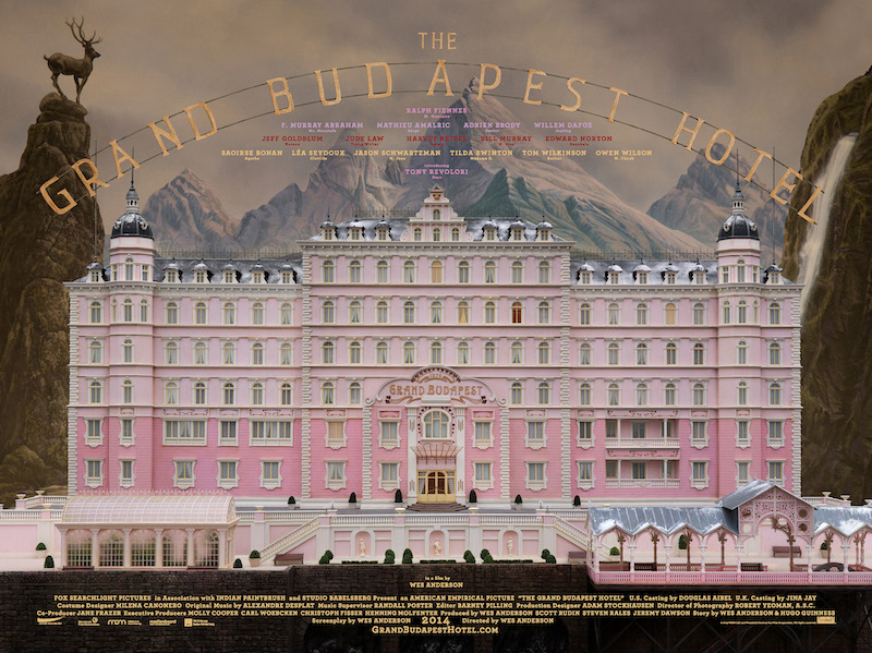 The Grand Budapest Hotel travel movies