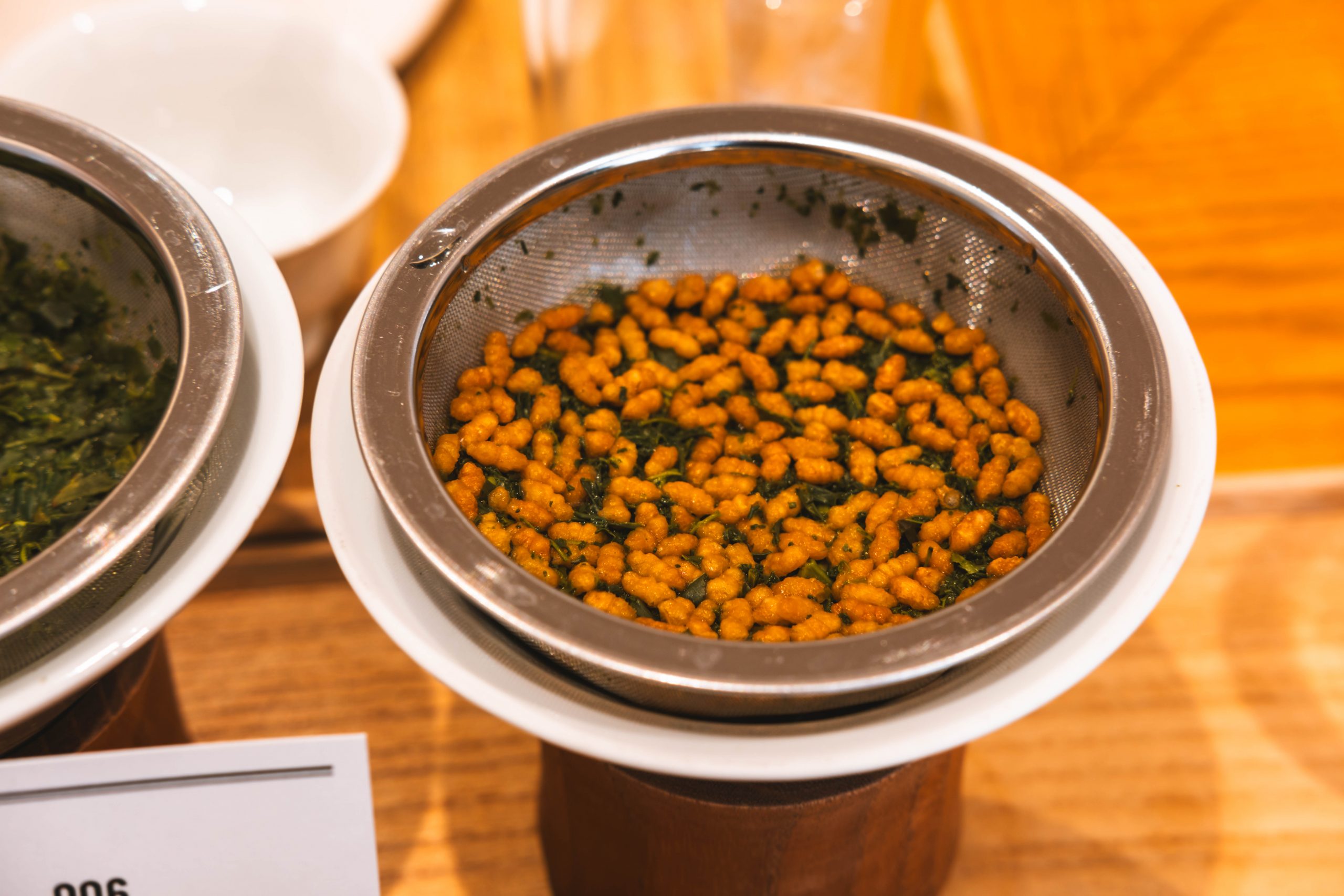 The third brew with genmaicha at tokyo Sanryo The third brew with genmaicha at tokyo Sanryo
