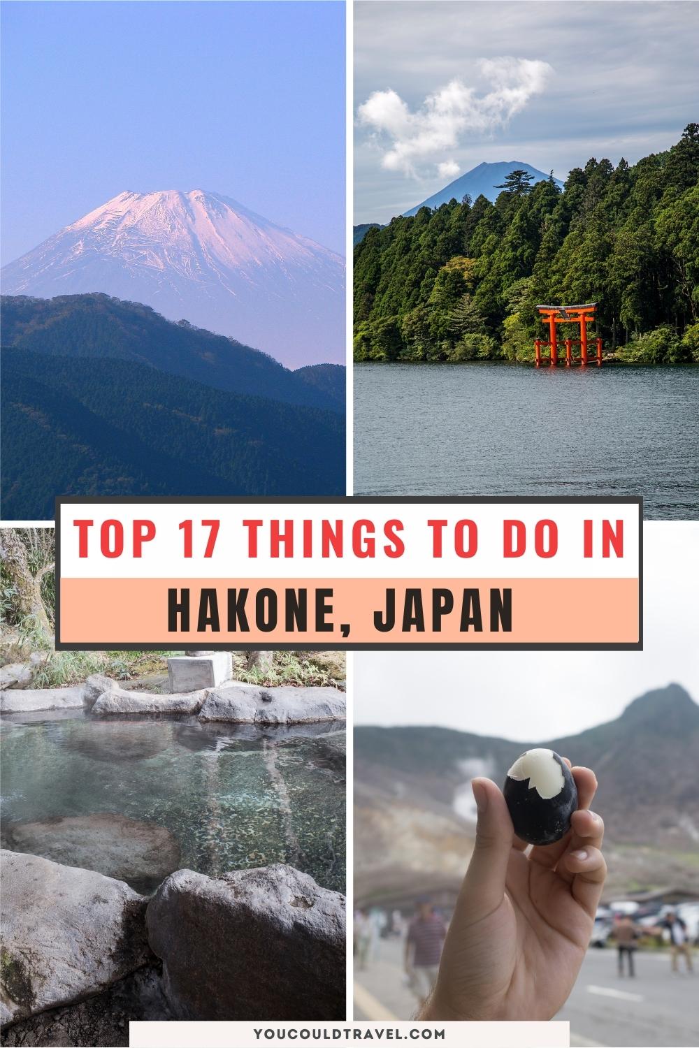 Top 17 things to do in Hakone, Japan