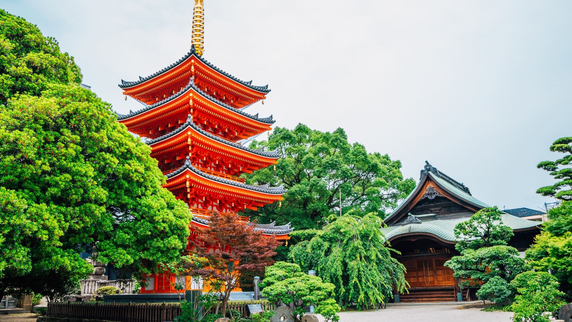 Tochoji Temple in Fukuoka