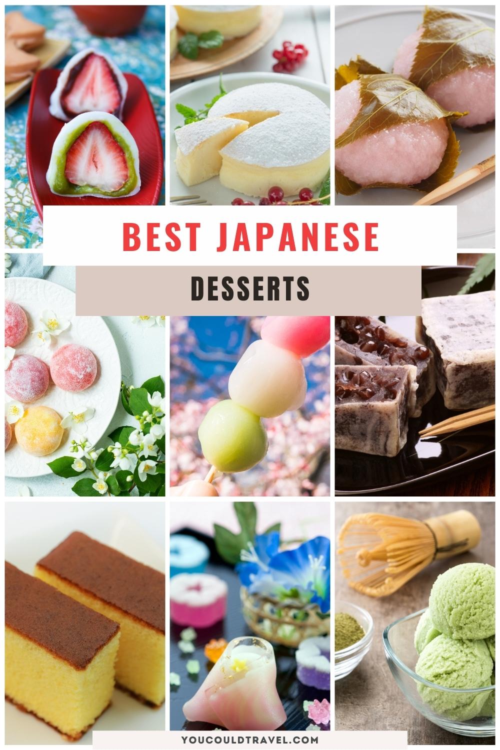 Top Japanese desserts