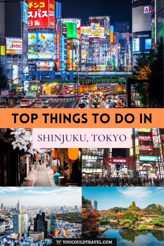 Top things to do in Shinjuku Tokyo