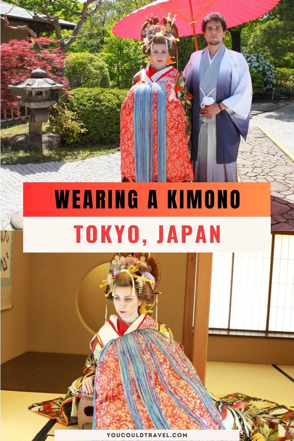 Traditional Kimono in Japan