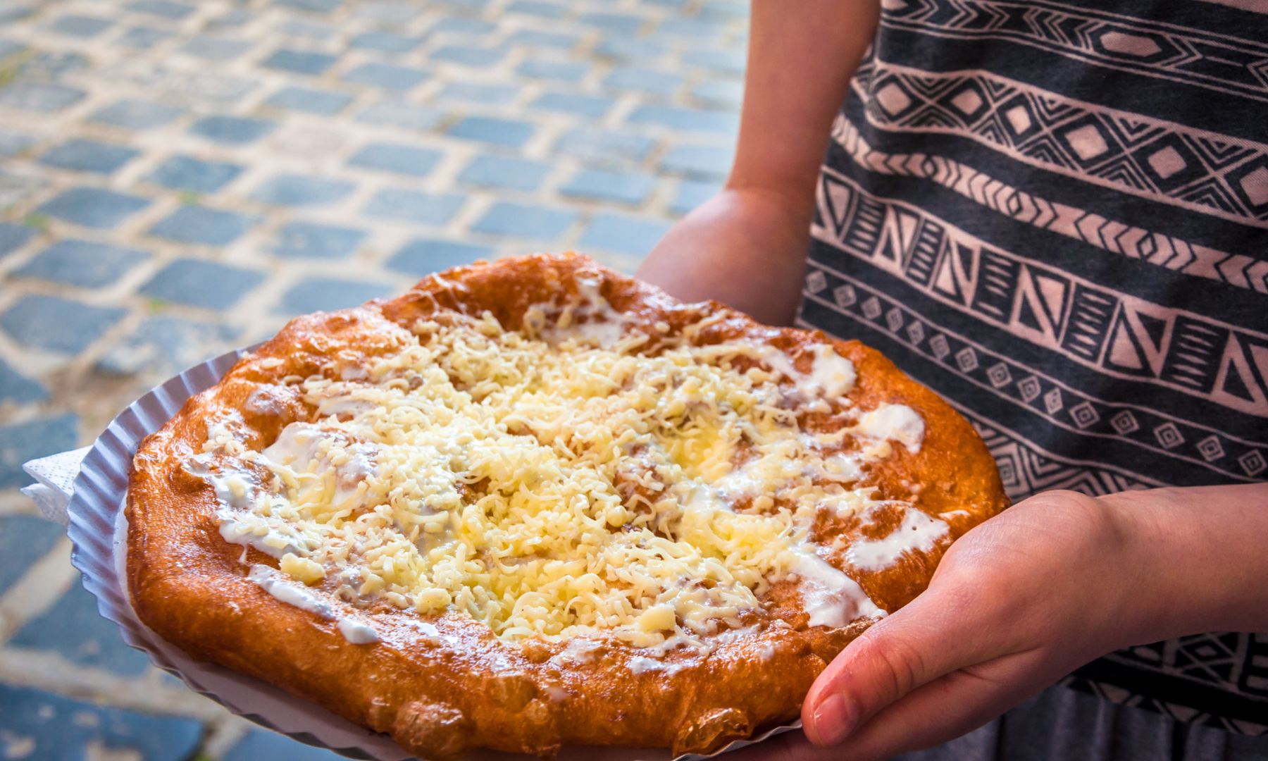 Traditional Langos from Zsiraf