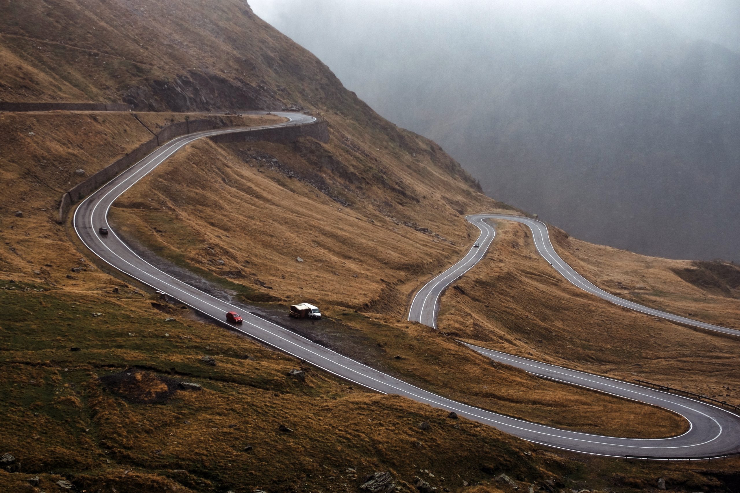 Drive on Transfagarasan Drive on Transfagarasan