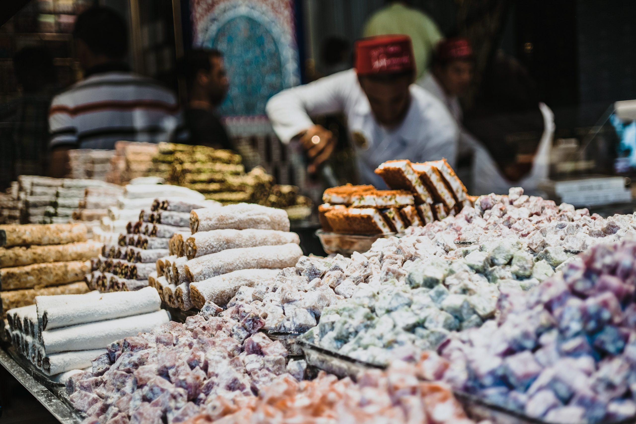 Turkish delight in the market perfect as Turkish souvenir