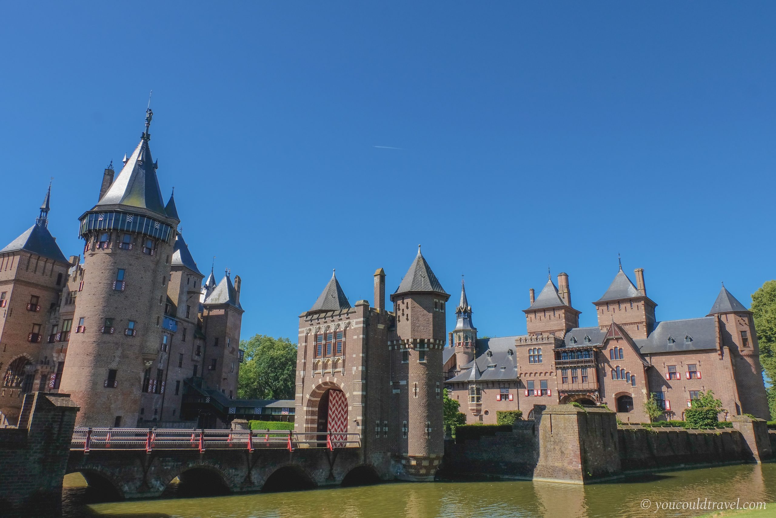 Utrecht De Haar Castle Front Utrecht De Haar Castle Front