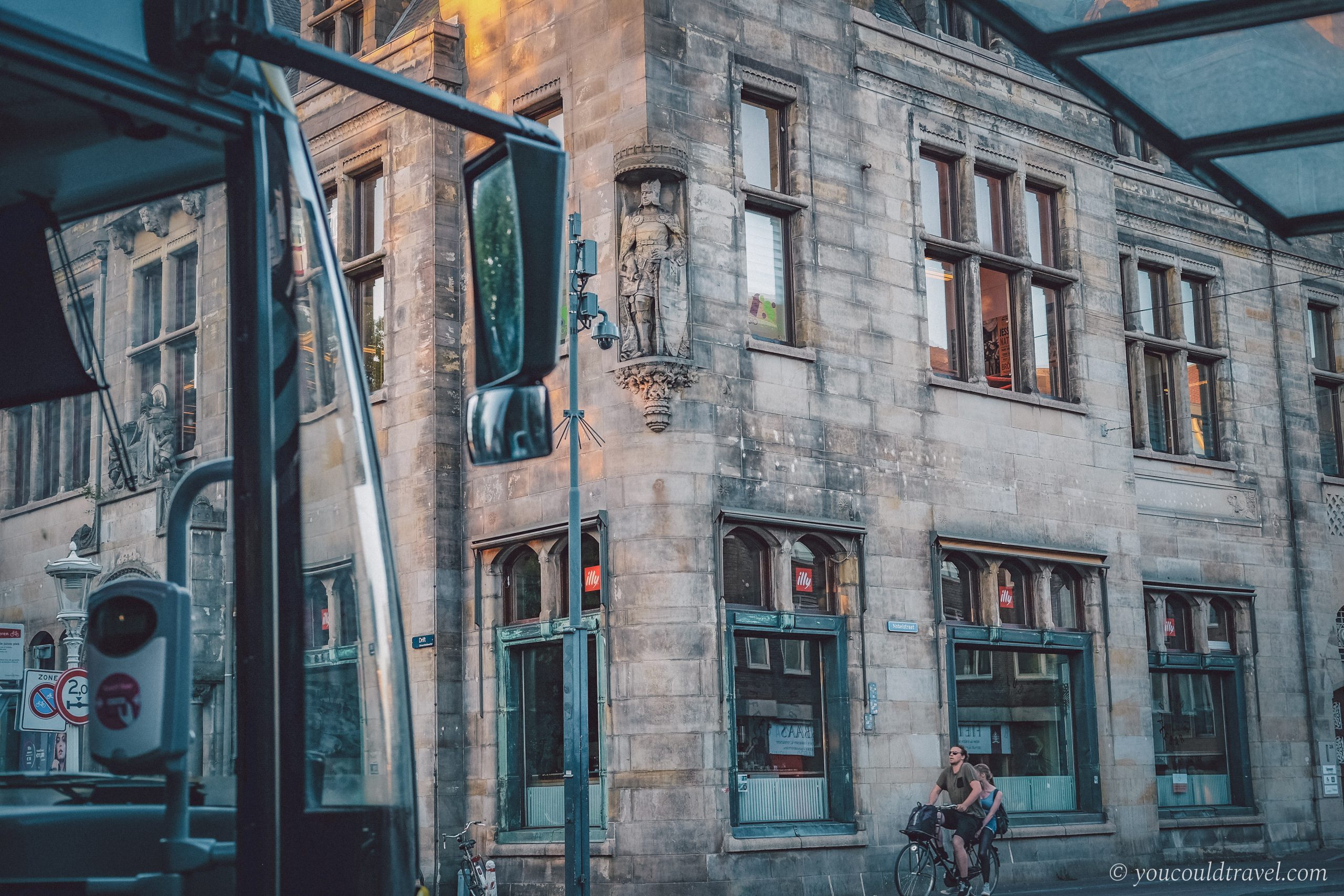 Utrecht from the bus stop