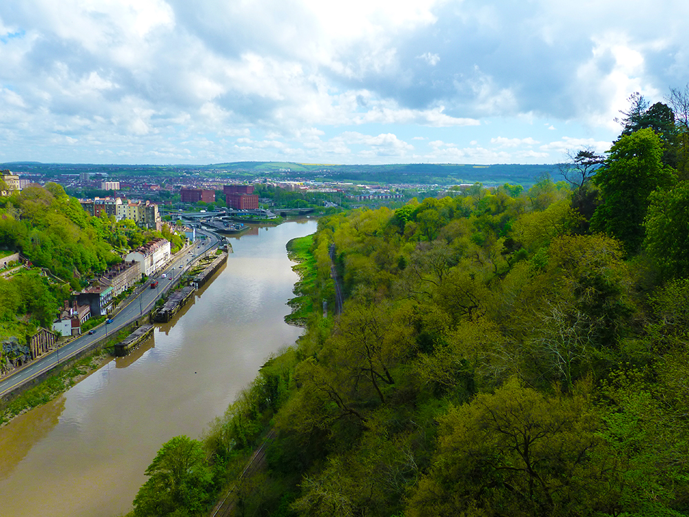 View Clifton Suspension Bridge-Bristol