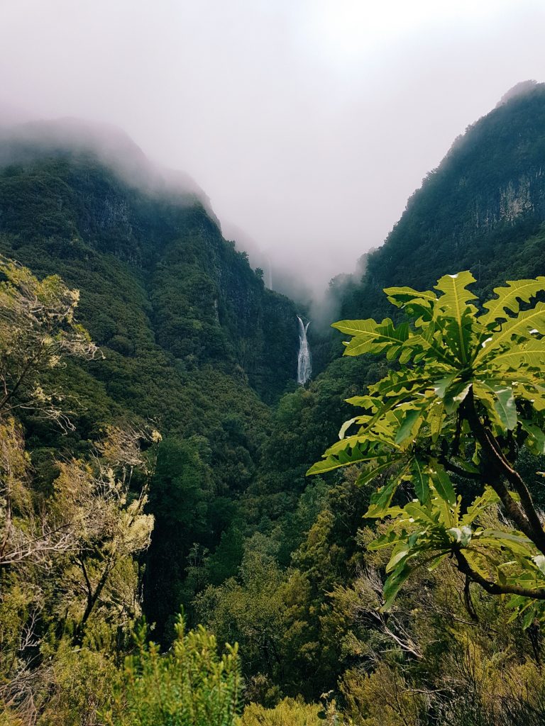 Valley of the nuns waterfalls Madeira