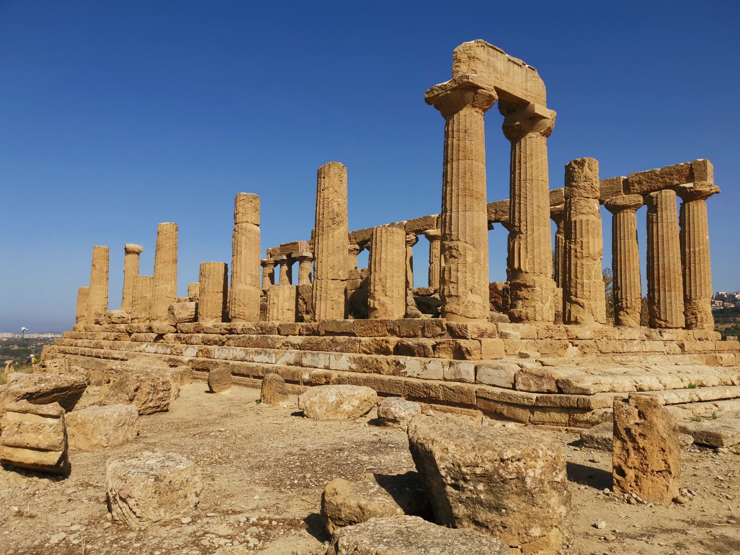Valley of the temple in Agrigento Valley of the temple in Agrigento